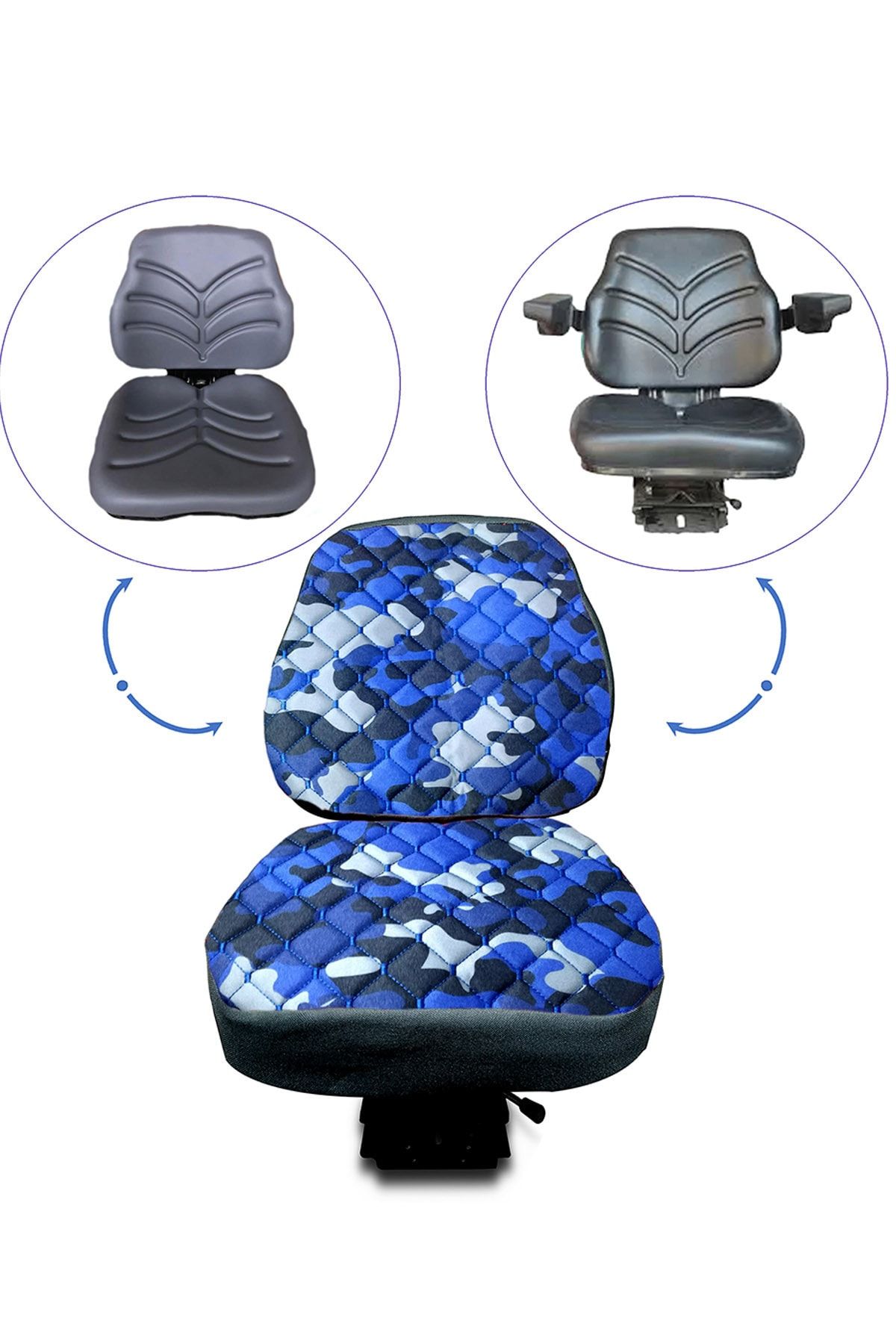 binbir trend traktor koltuk kilifi tum traktorler mavi kamuflaj bb 369 fiyati yorumlari trendyol