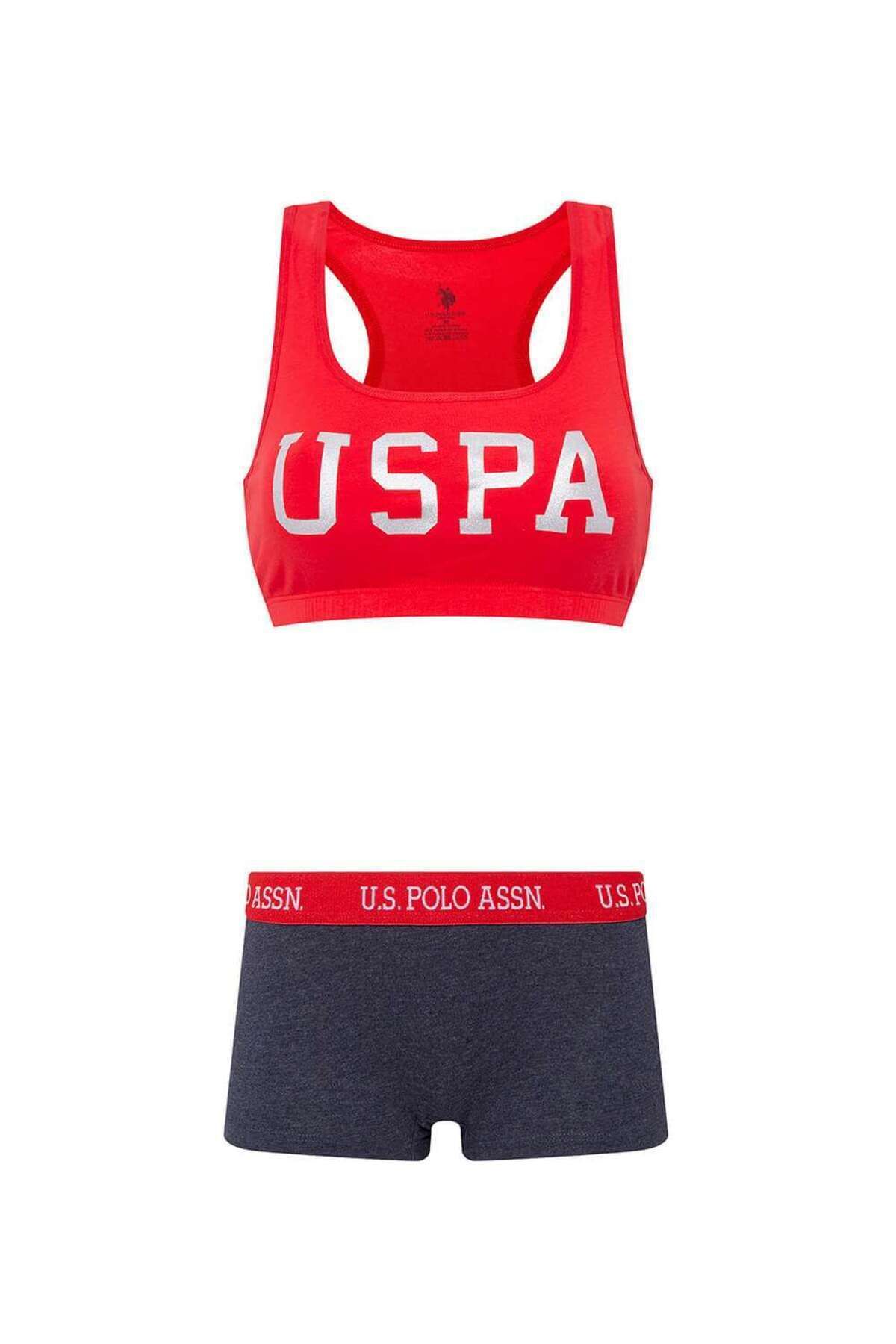 U.S. Polo Assn. Underwear Set - Red - Graphic - Trendyol
