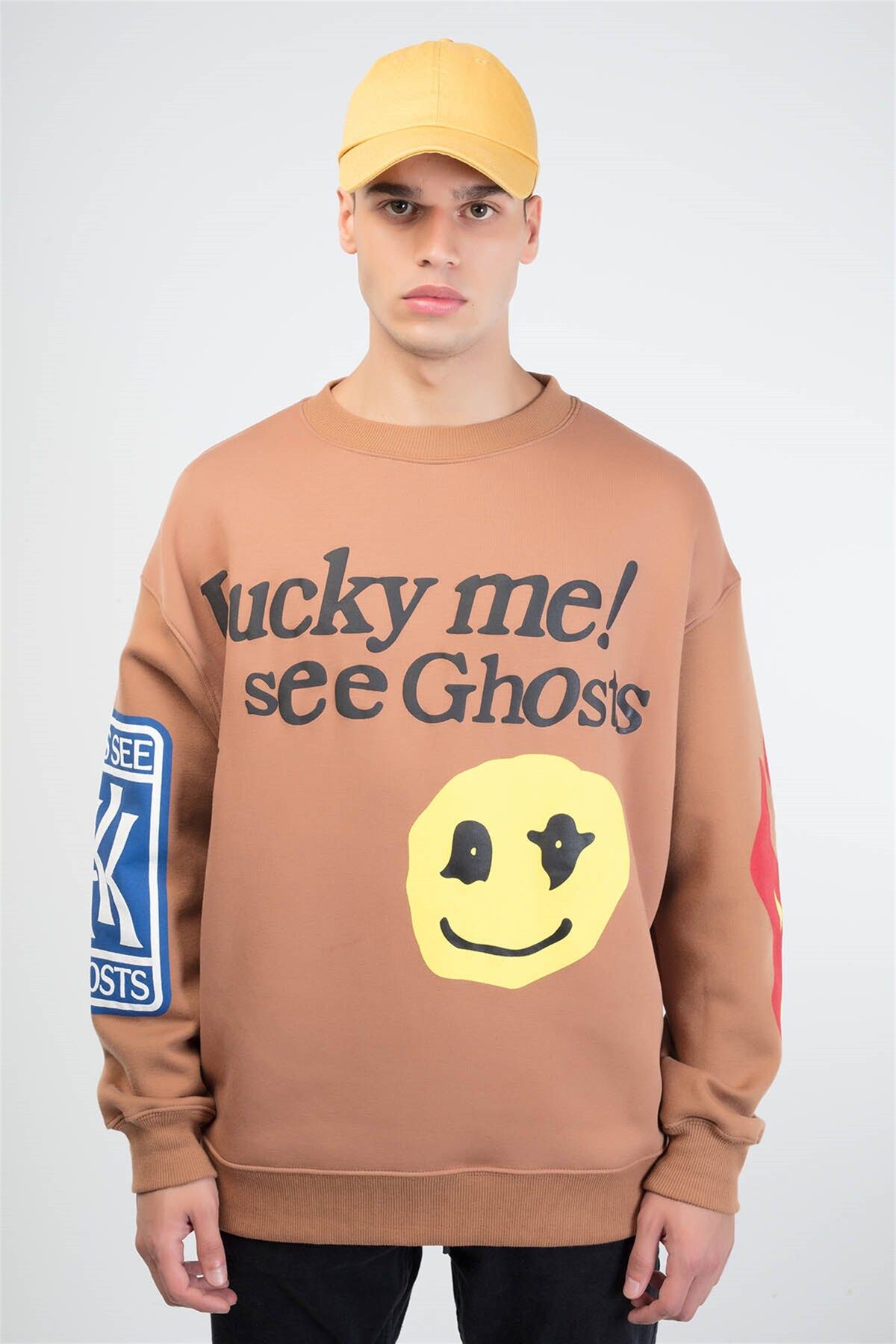 Kanye on sale ghost sweatshirt