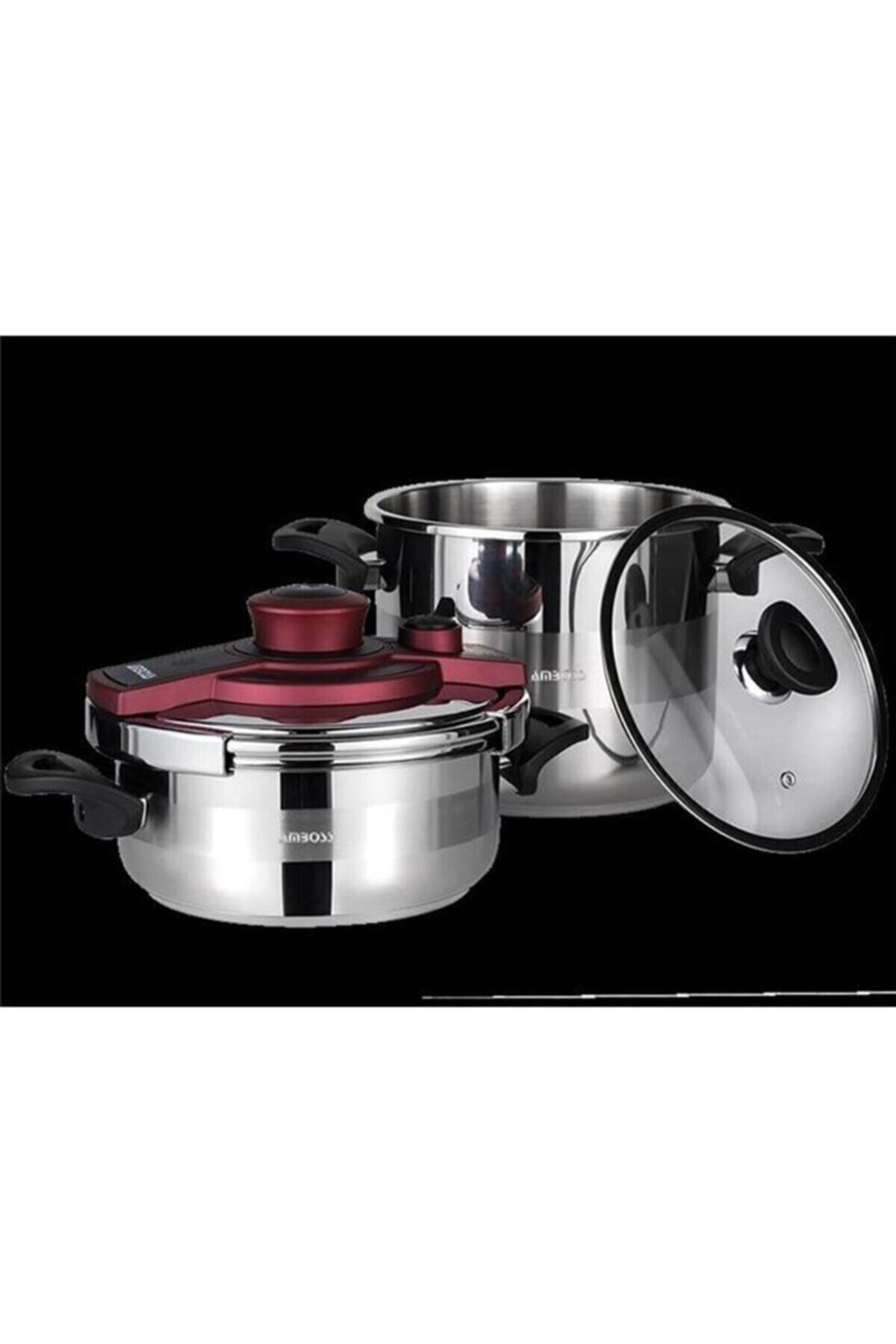 Amboss Ametist 2 Piece Pressure Cooker Set 7 3.5 Liters Trendyol