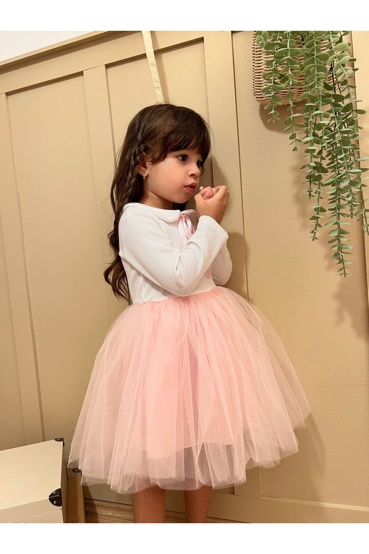 Childrens pink deals tulle skirt