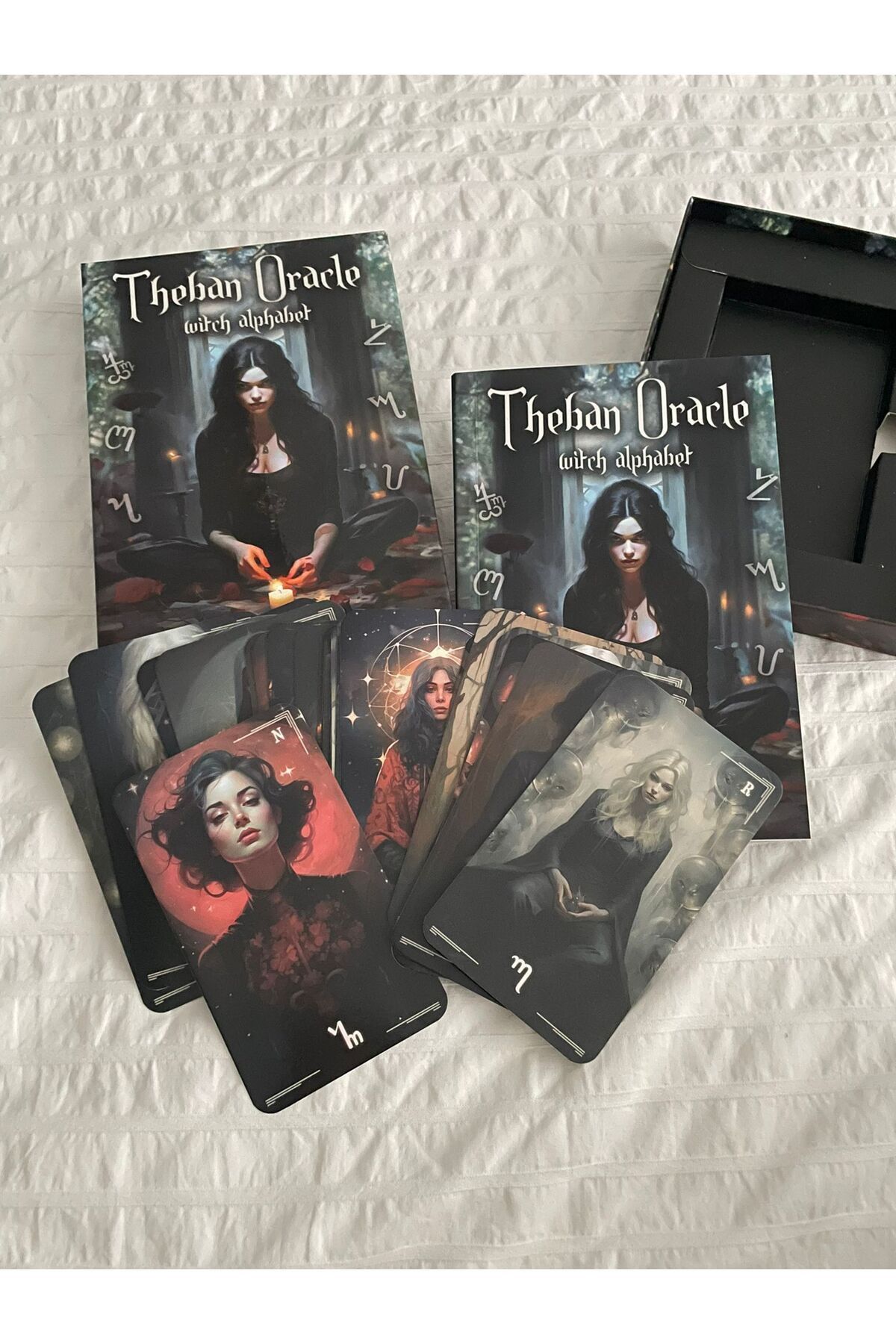 Theban Oracle Witch Alphabet I Witch Alphabet and Divination Cards