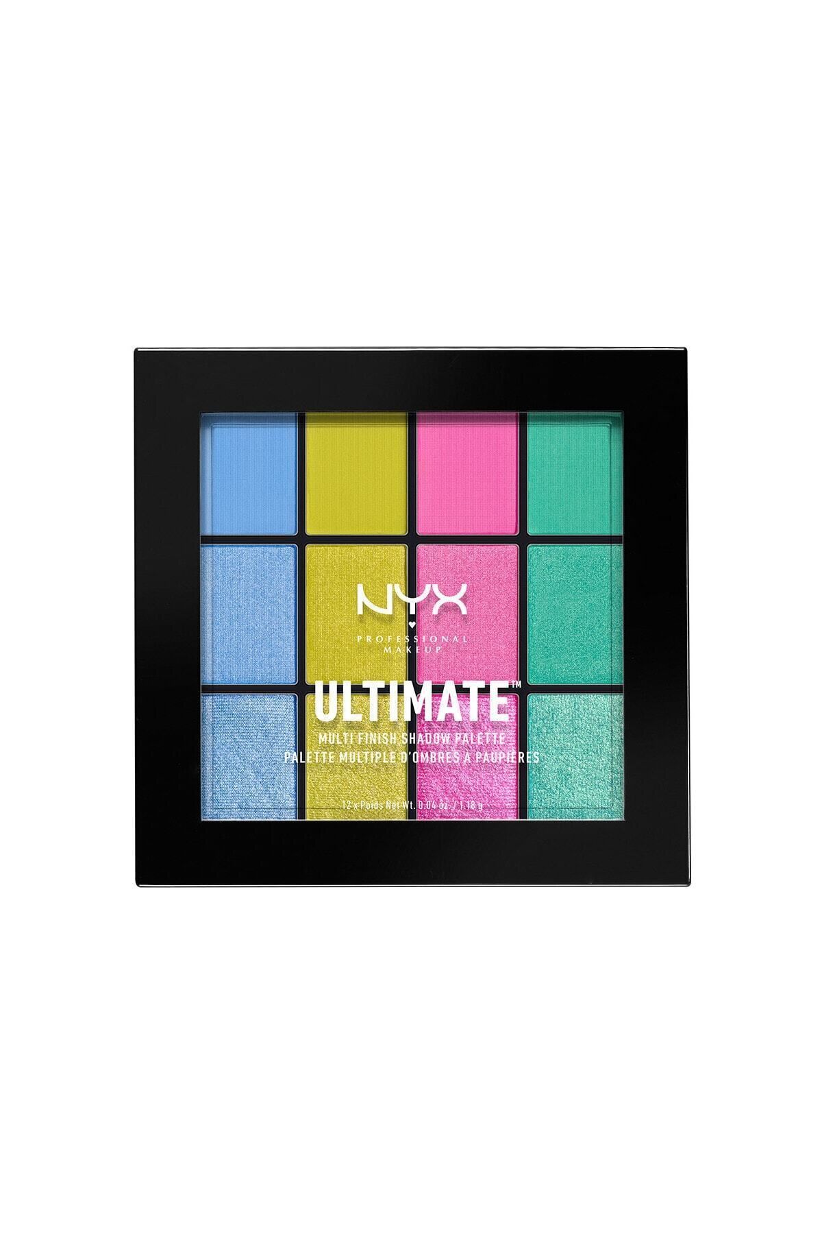 Nyx Ultımate Multı Fınısh Shadow Palette Usp05
