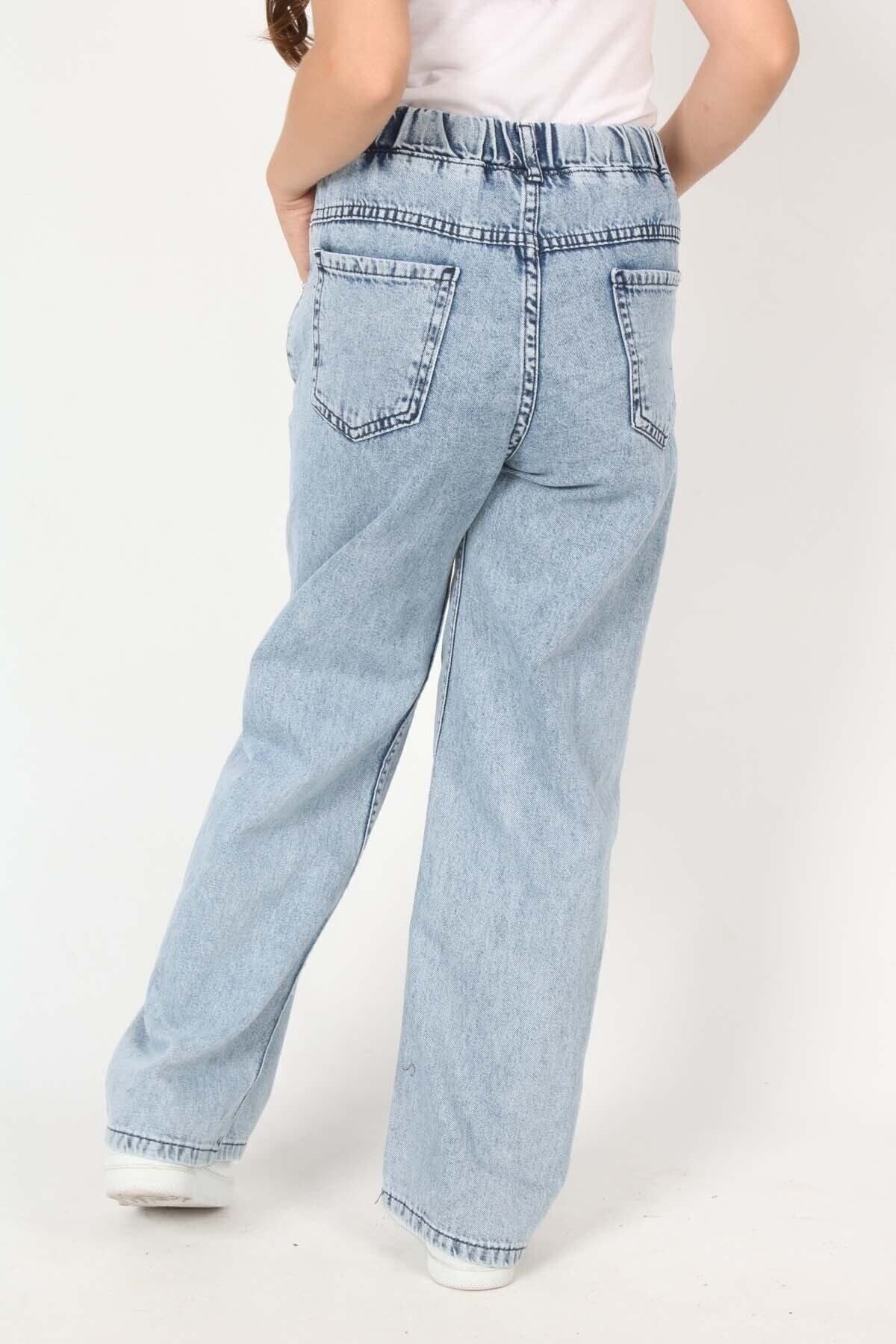 Jannock Girl Child Elastic Waist Jeans Age 9. 10 years. 11 years
