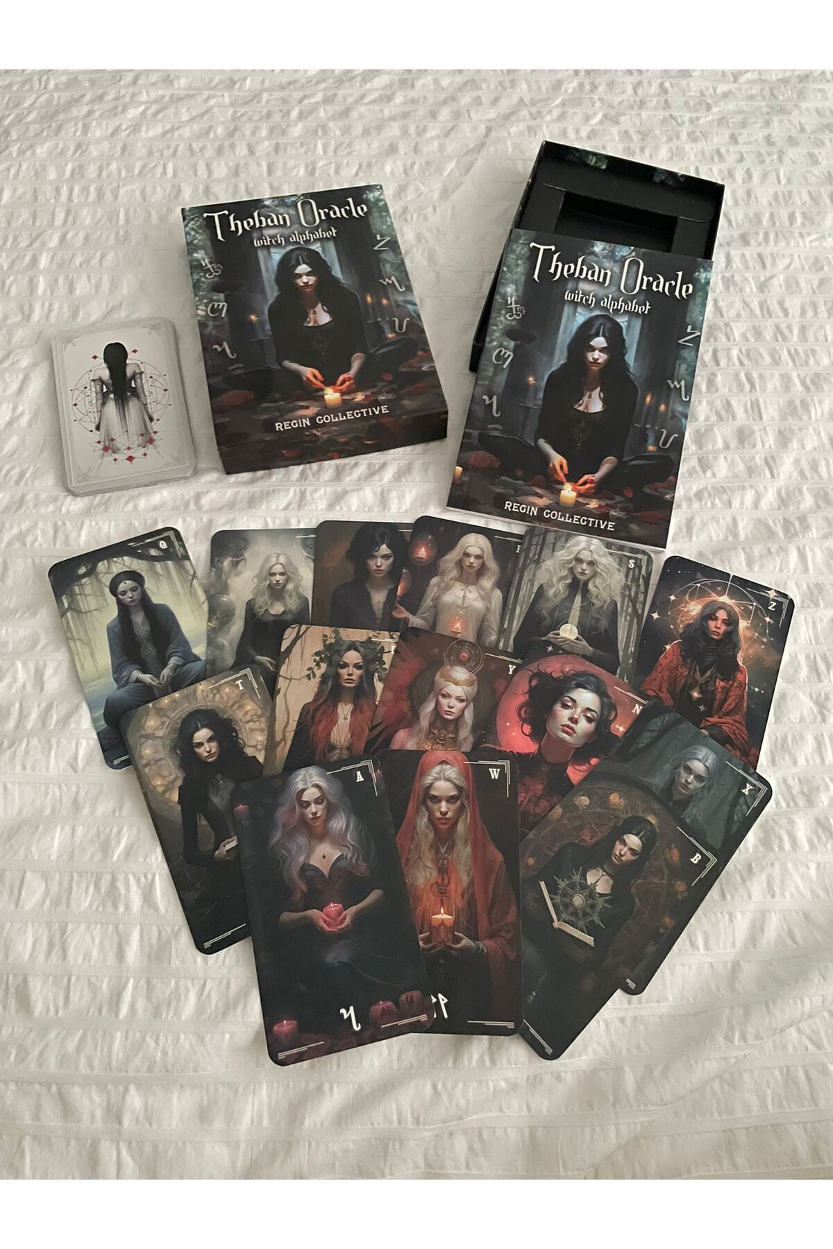 Theban Oracle Witch Alphabet I Witch Alphabet and Divination Cards