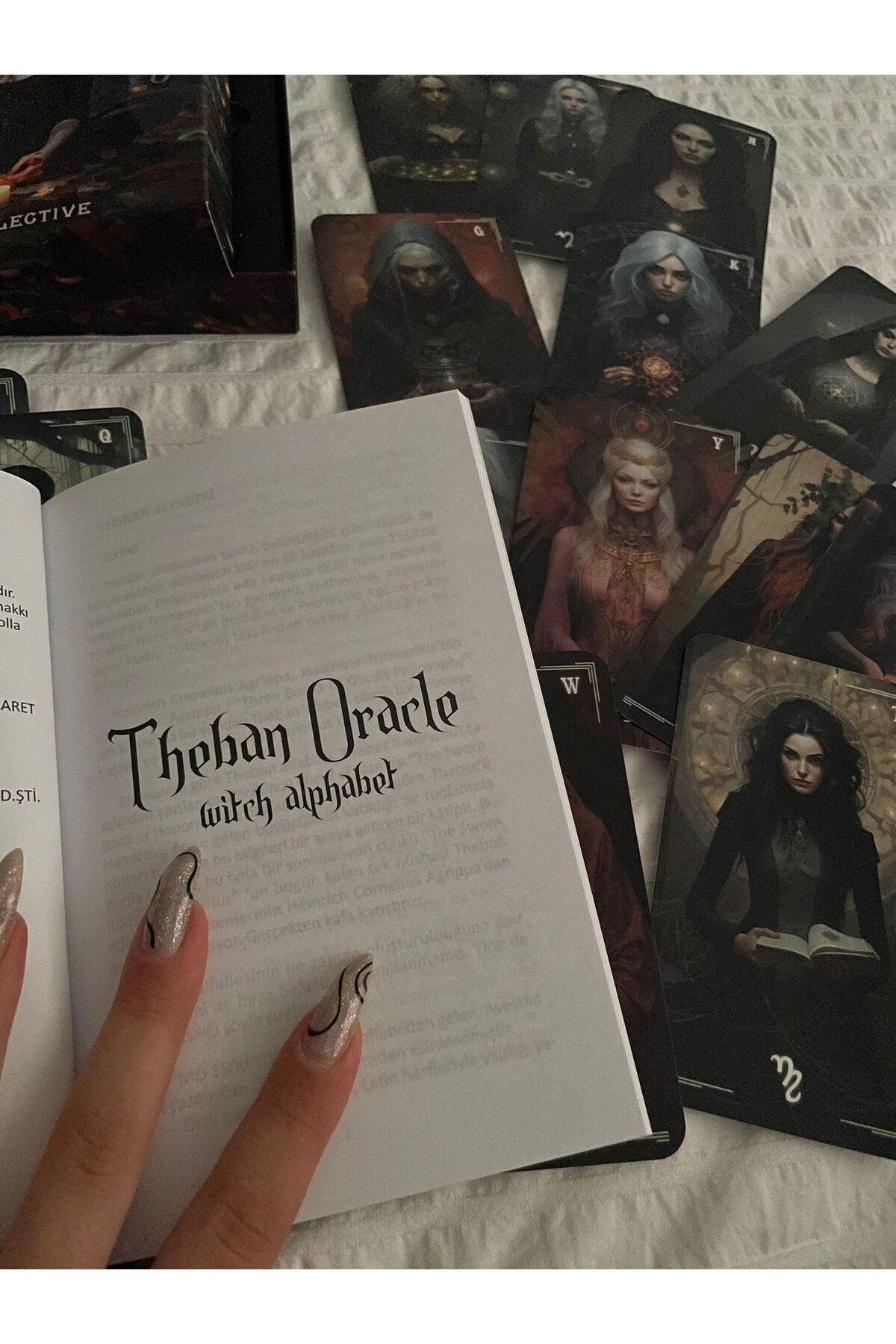 Theban Oracle Witch Alphabet I Witch Alphabet and Divination Cards