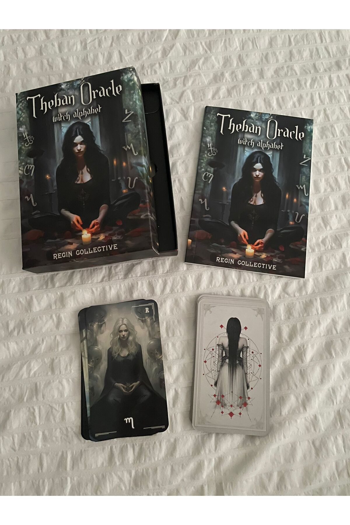 Theban Oracle Witch Alphabet I Witch Alphabet and Divination Cards