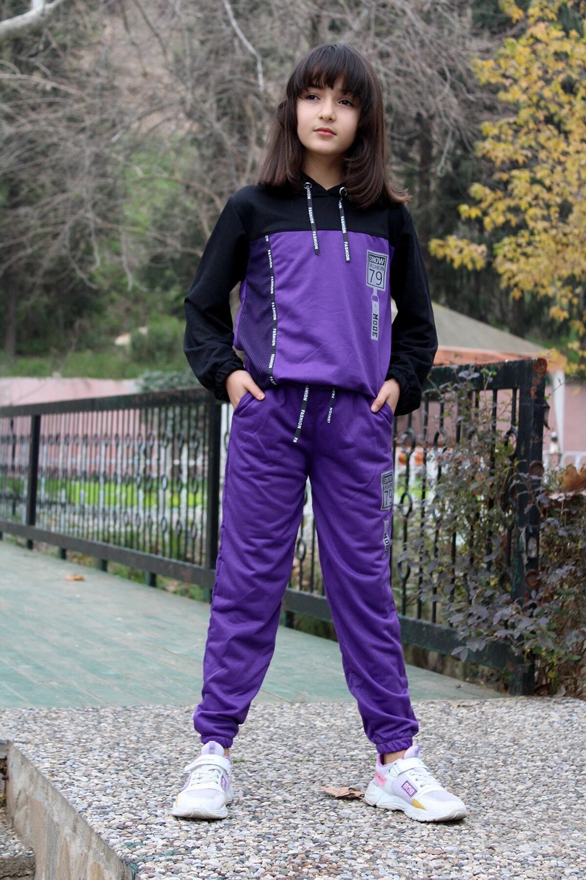 Purple 2024 tracksuit set