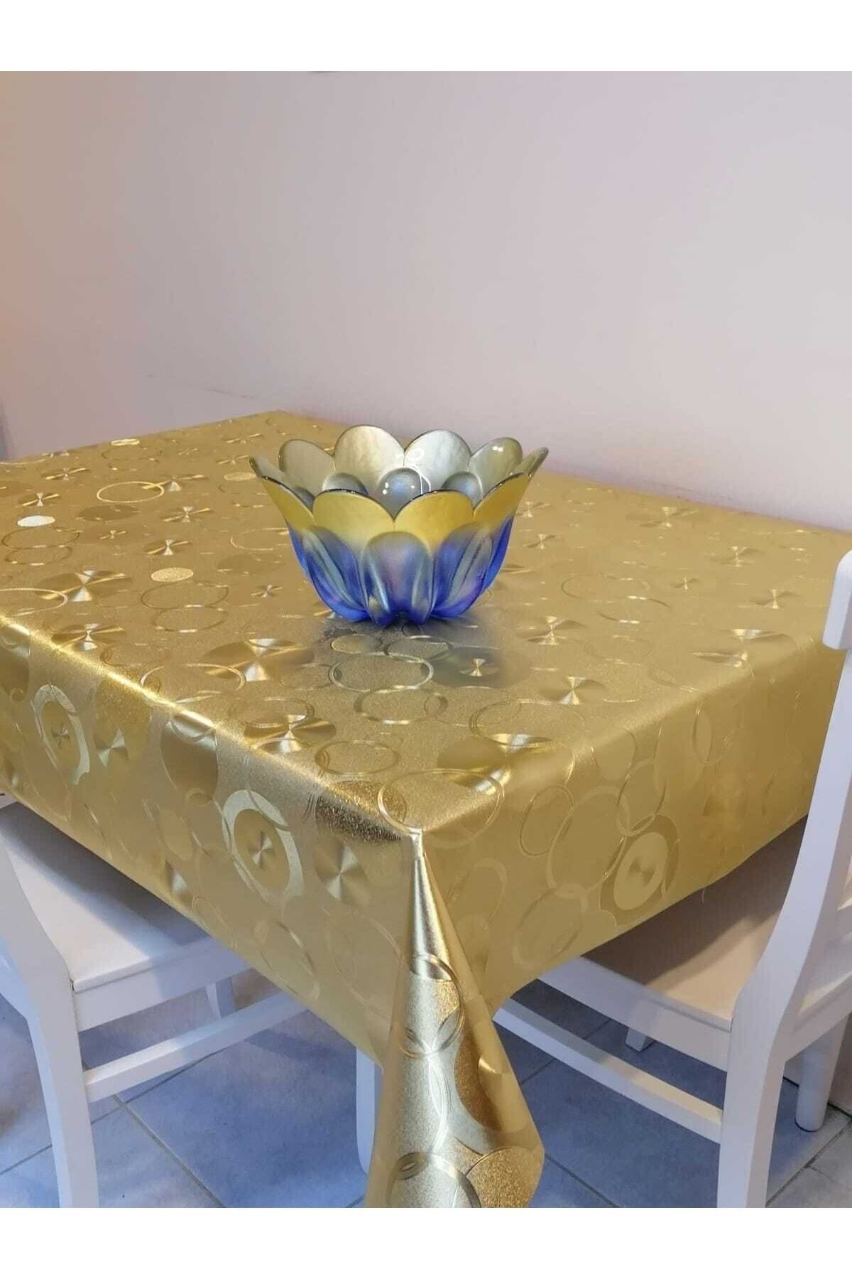Gold tablecloth hot sale