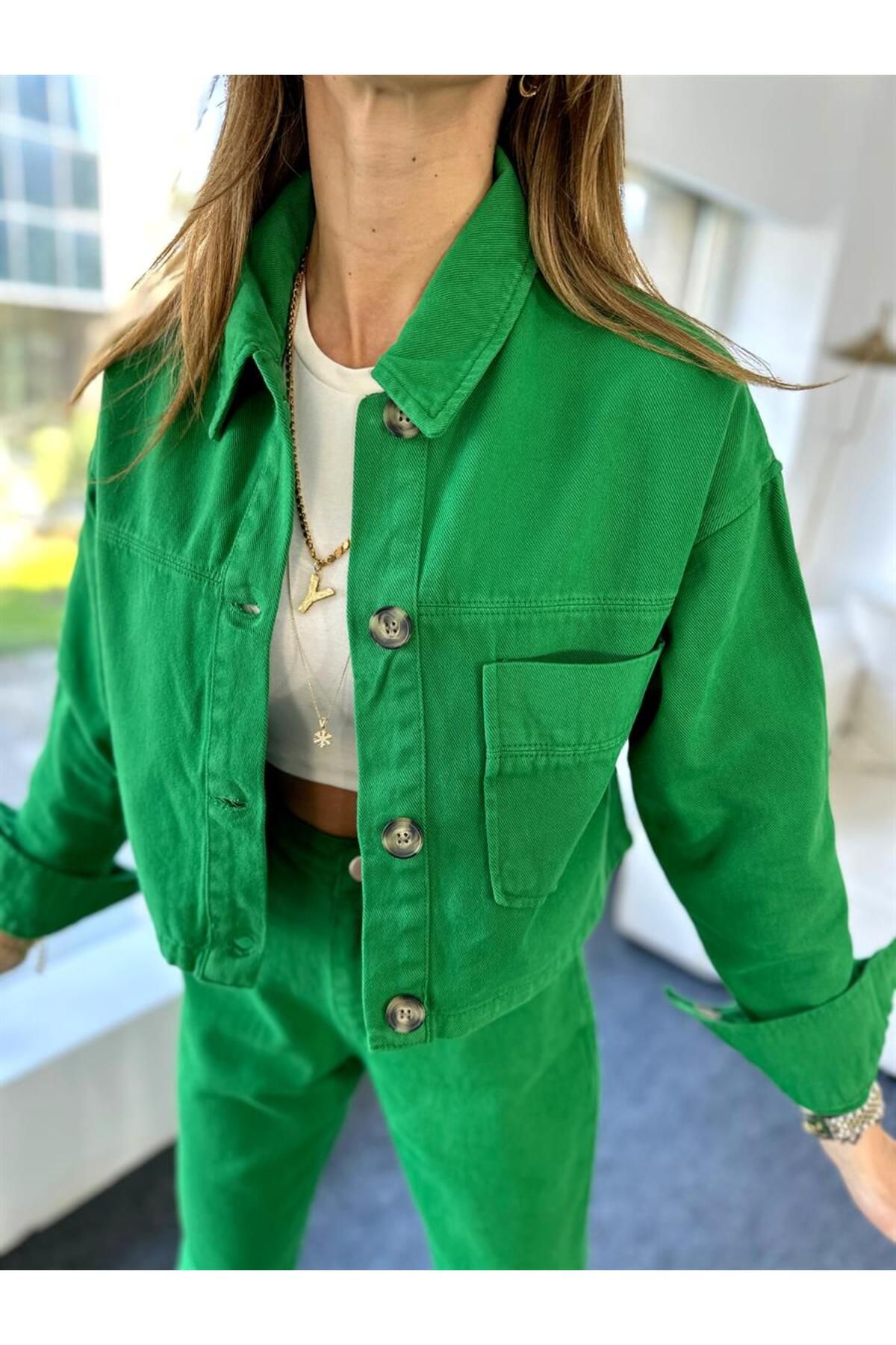 Zara basic green jacket clearance