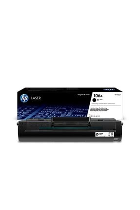W1106a (106a) Sıyah Toner 1.000 Sayfa Image 0
