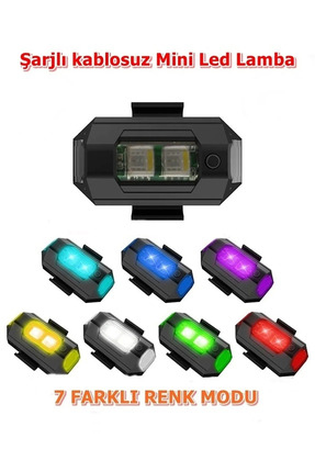 2 ADET 7 Renk 30 MOD Araba Bisiklet Motosiklet ÇAKAR LED Image 0