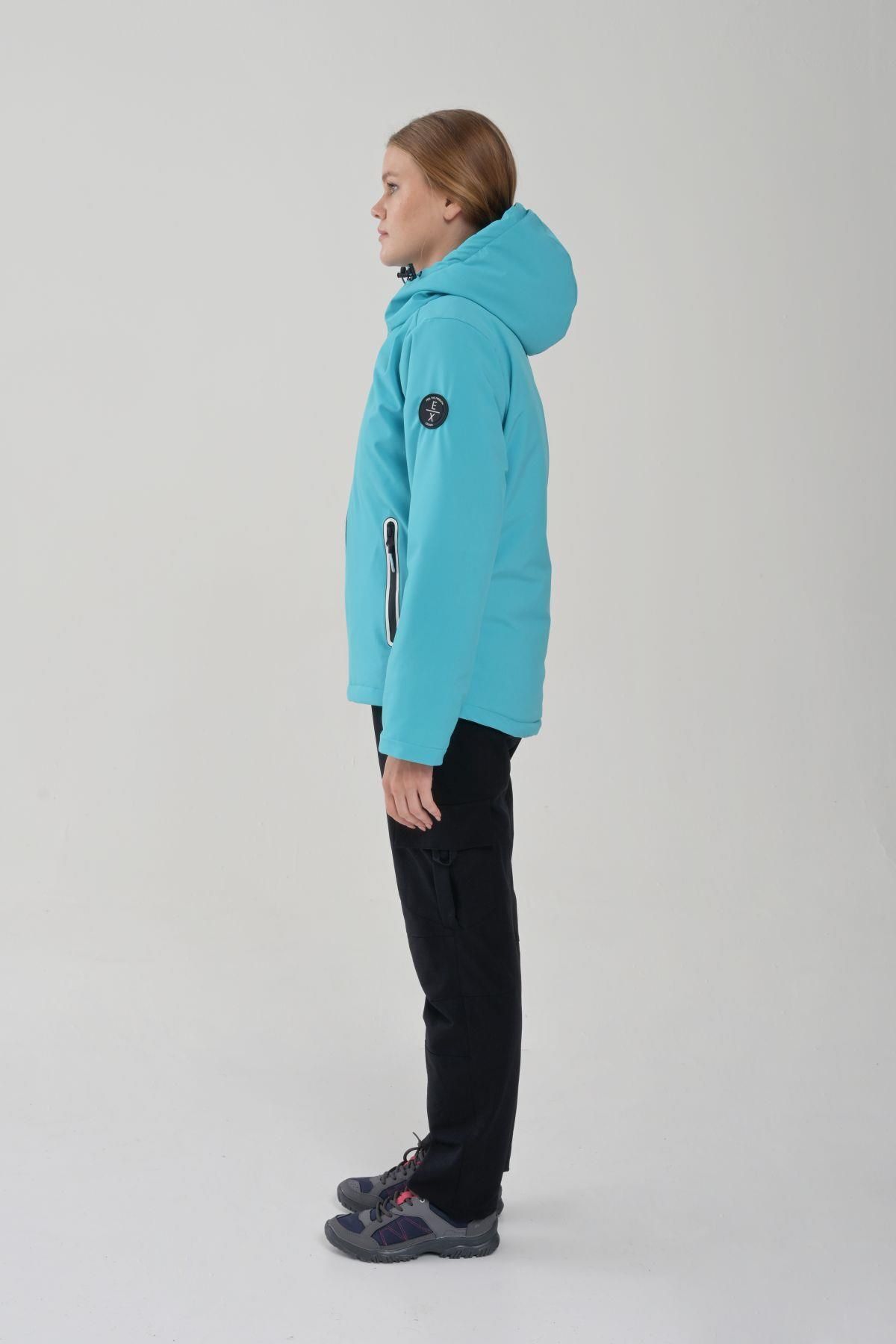 Turquoise ski jacket womens cheap