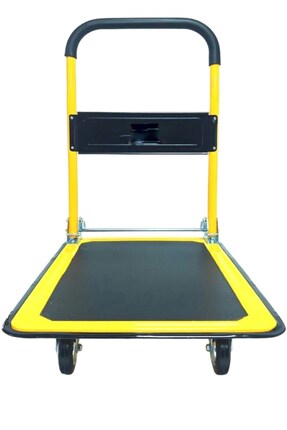 Katlanabilir 4 Tekerlekli Taşıma Arabası Yük Eşya Taşıma Aracı Image 2