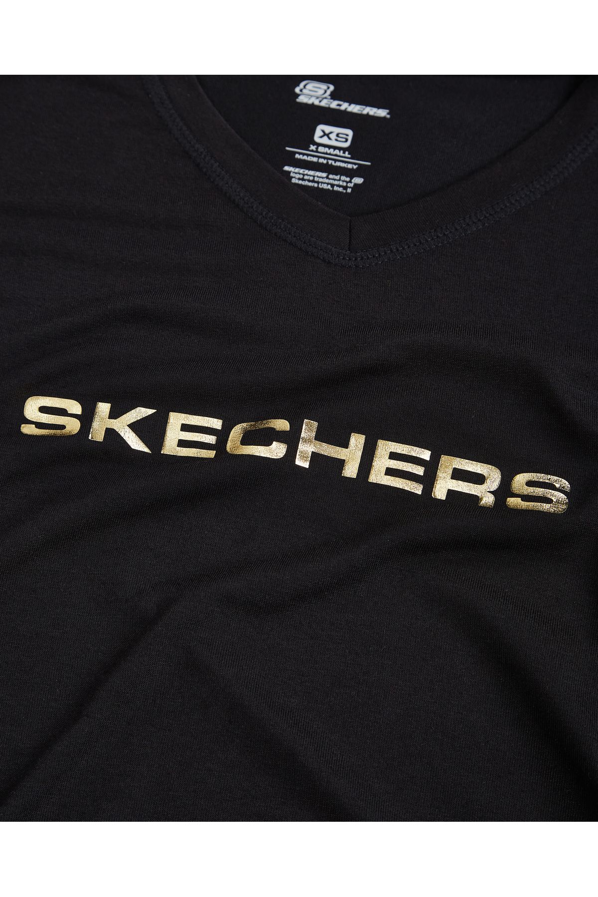 Skechers Graphic Tee W Crew Neck T shirt Women Black Tshirt
