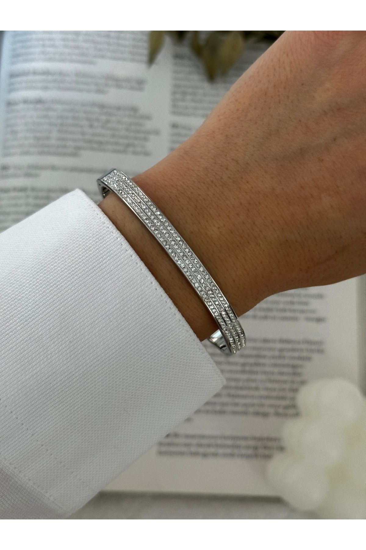 Stainless steel cuff bracelet hotsell