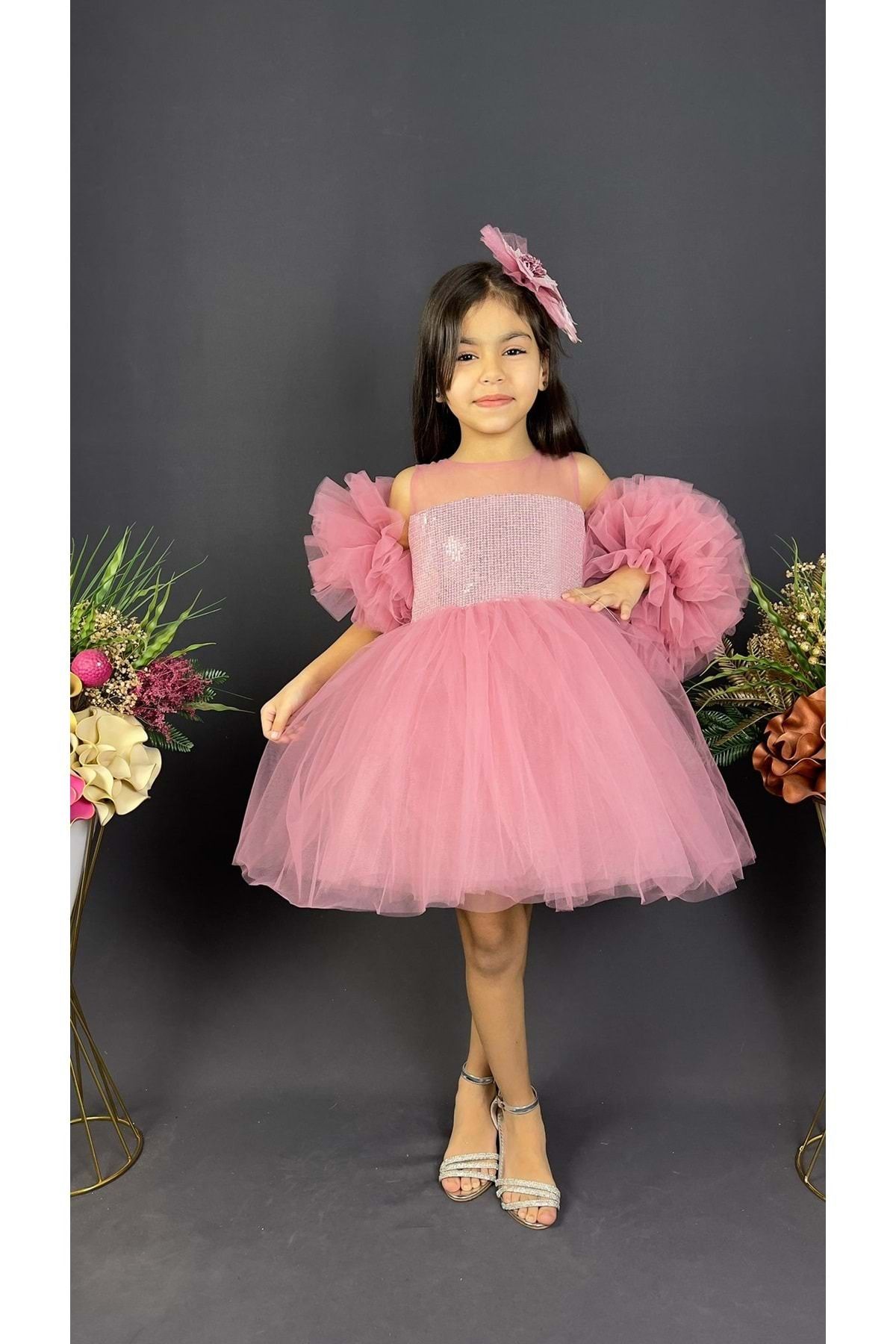 Dark pink dress hot sale for baby girl