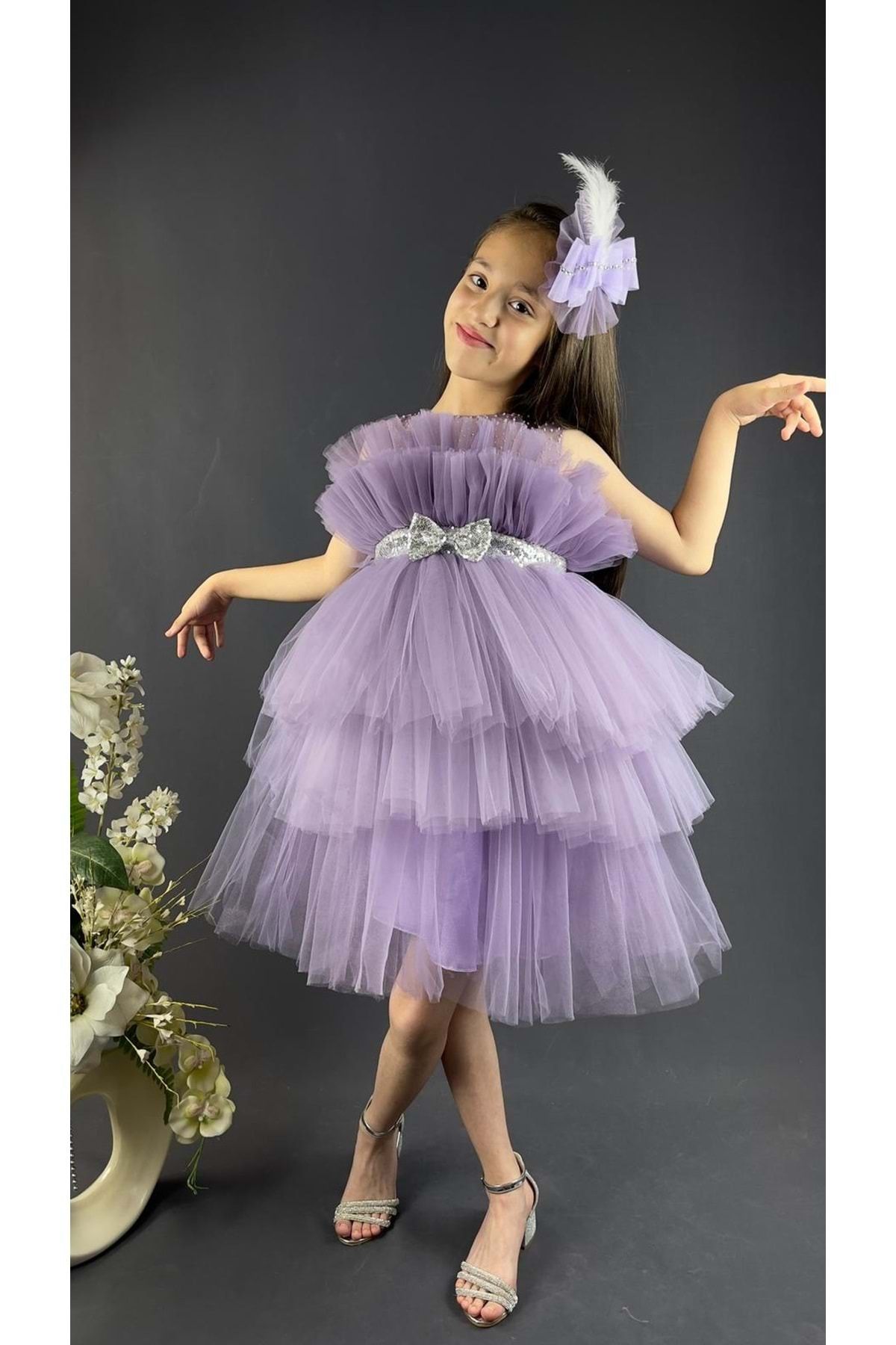 Mnk Baby Kids Katkat Tulle Bouquet Model Girl s Special Day