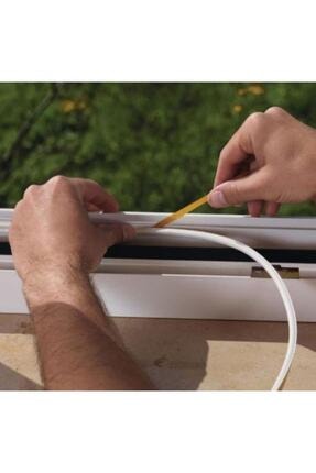 Beyaz Kapı Pencere Soğuk İzolasyon Bandı Fitili 1x2=2 m Image 3