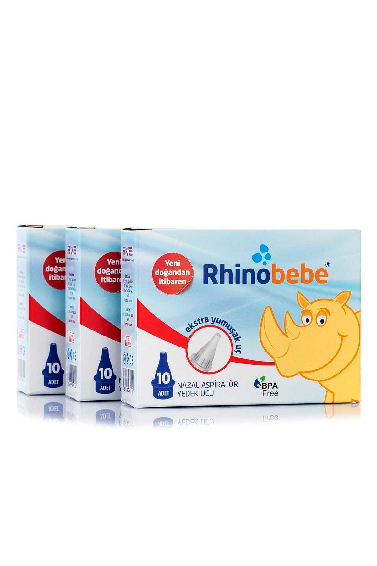 rhinobebe bebek burun aspiratoru yedek uc 3 paket fiyati yorumlari trendyol