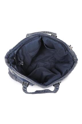 Denim Kot Kumaşı Omuz Kadın Çantası Barcelona 3216 Image 3