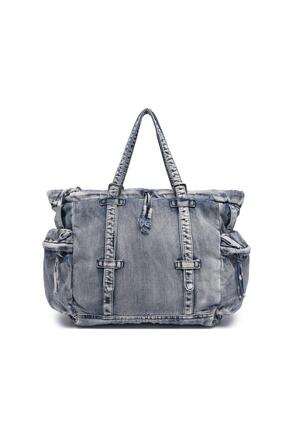 Denim Kot Kumaşı Omuz Kadın Çantası Barcelona 3216 Image 4