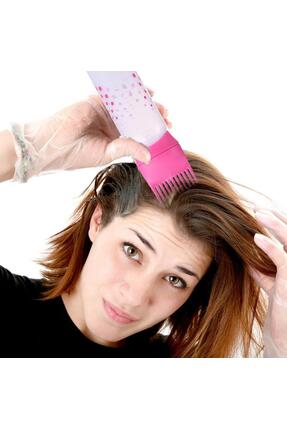 Taraklı Saç Boyama Ve Bakım Yağı Uygulama Şişesi Doldurulabilir Boş Şişe Image 1