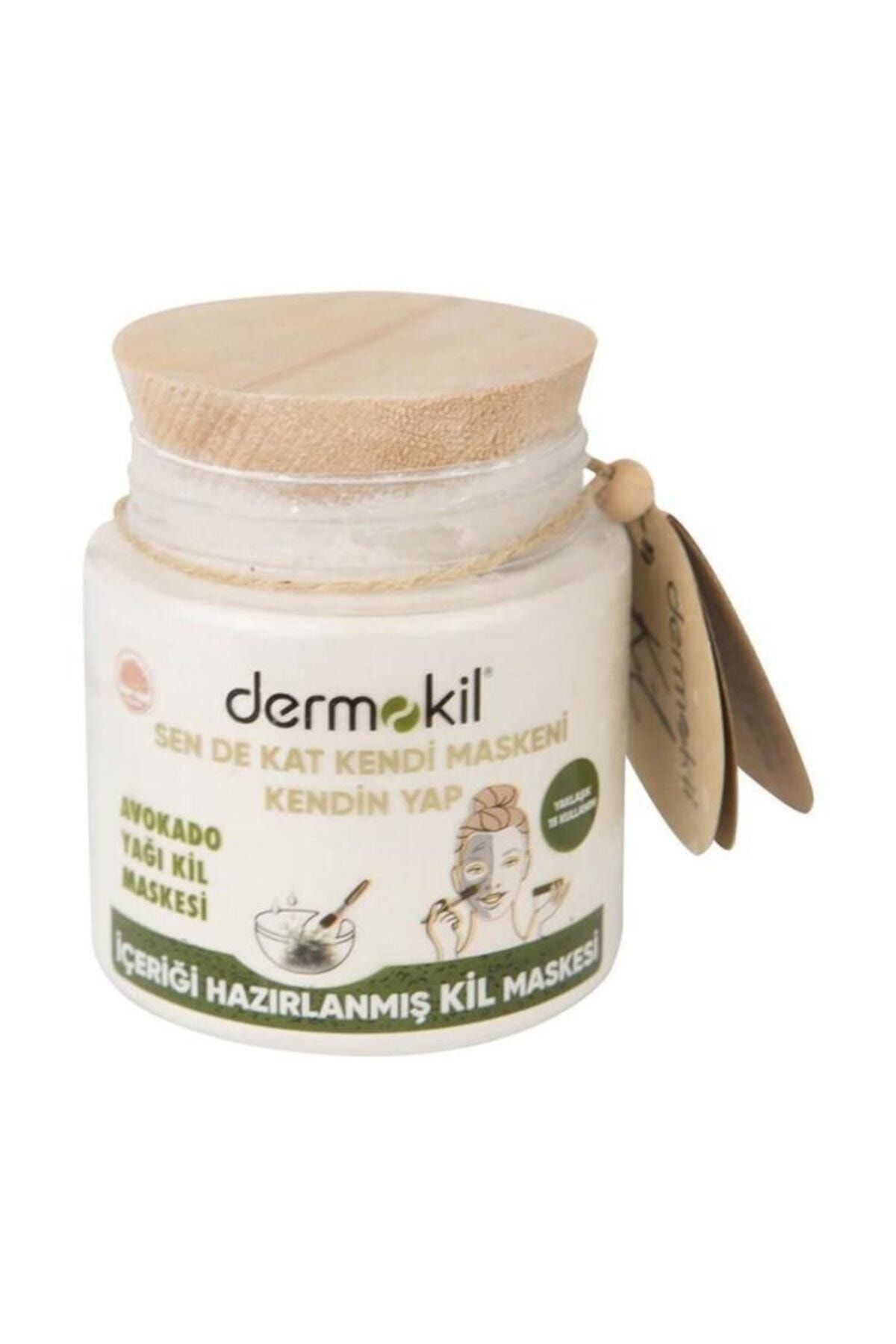 dermokil sen de kat kendi maskeni kendin yap avokado yagi kil maskesi 220 ml fiyati yorumlari trendyol