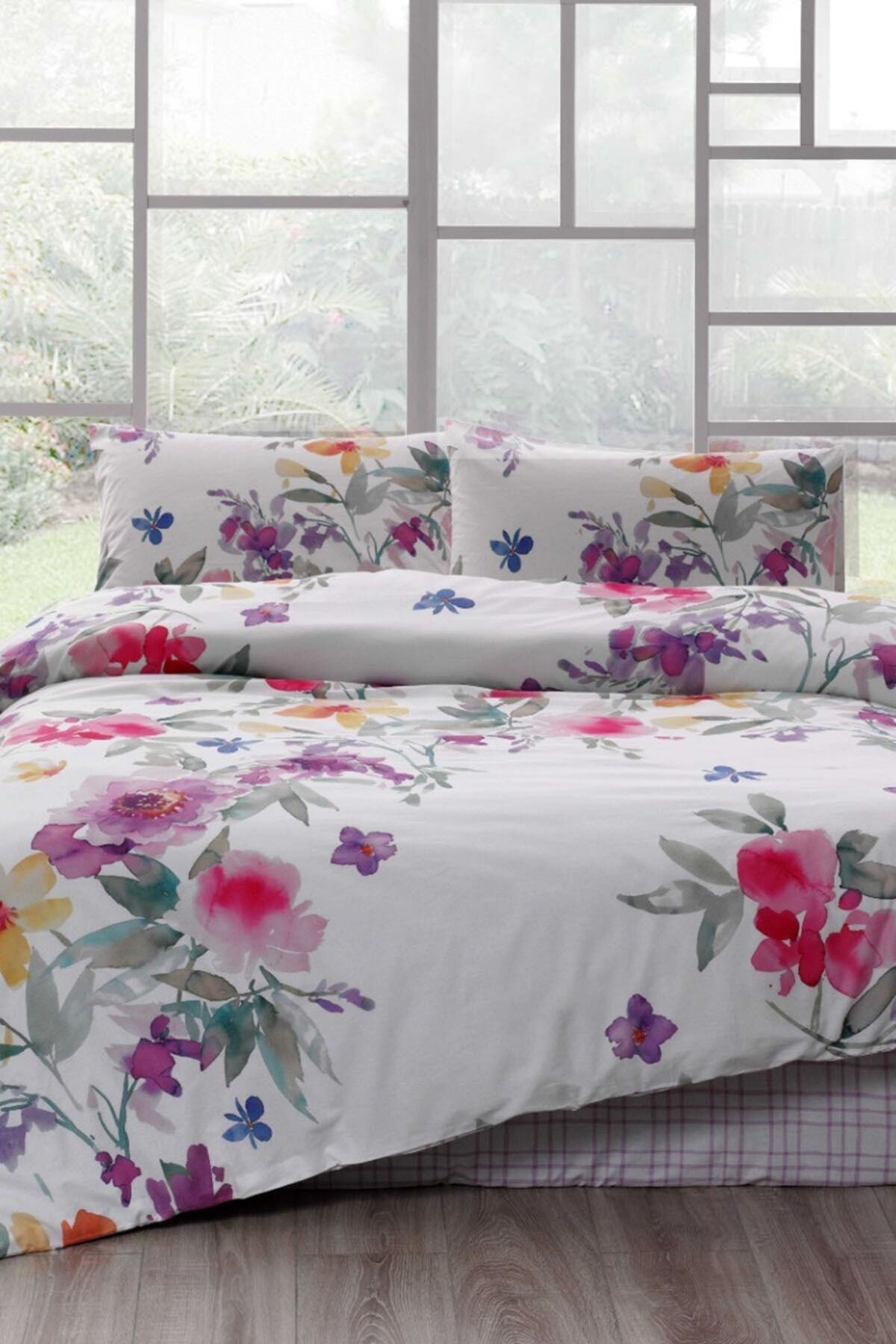 Tac Mor Ranforce Blanche Cift Kisilik Antibakteriyel Kumasli Nevresim Takimi Fiyati Yorumlari Trendyol