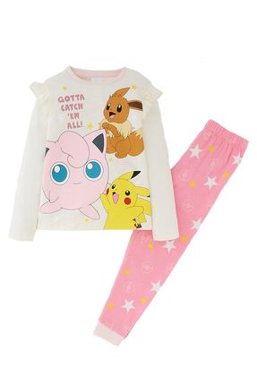 Pokemon Kız Çocuk Pijama Takımı Image 0