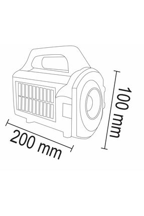 SES BOMBASI Beyaz Solar Radyolu Fener Siyah Solar Kamp Image 3