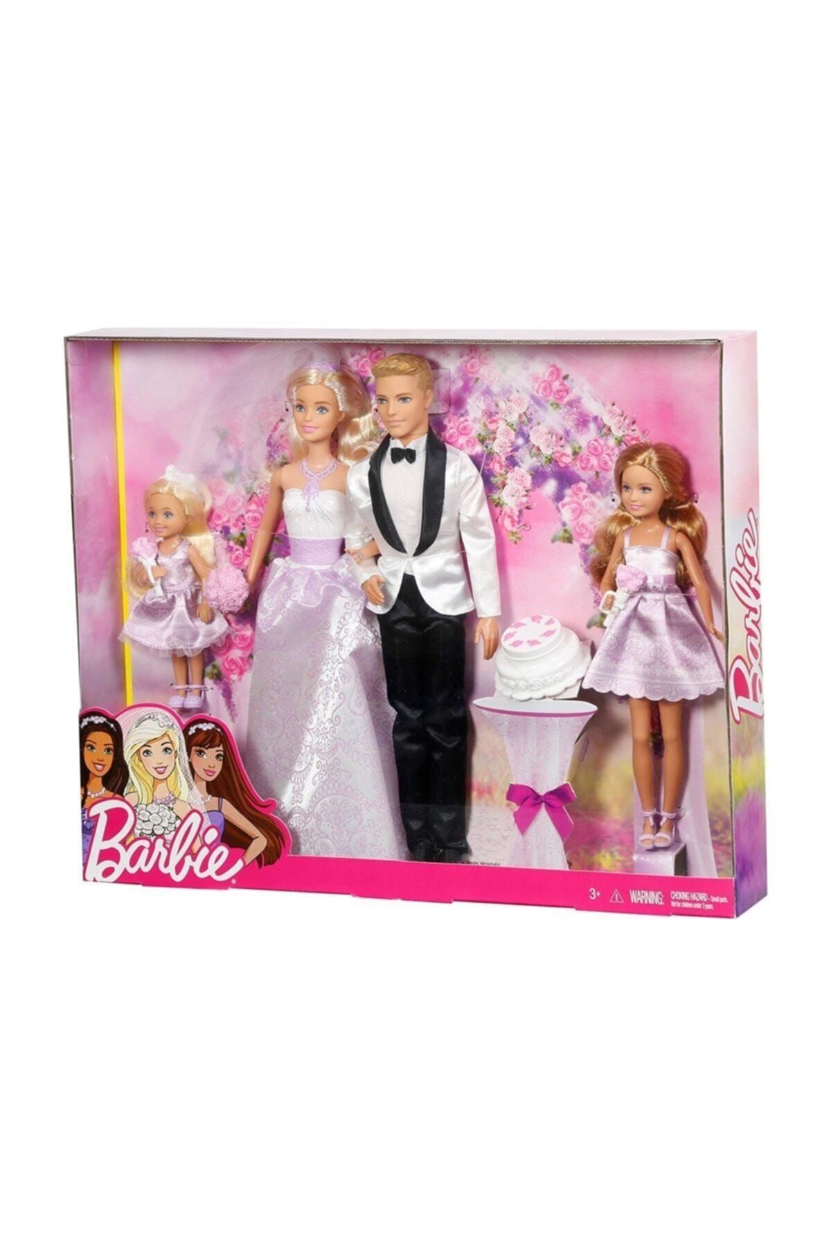 barbie ve ken evleniyor gelin damat ve kiz kardesler fiyati yorumlari trendyol
