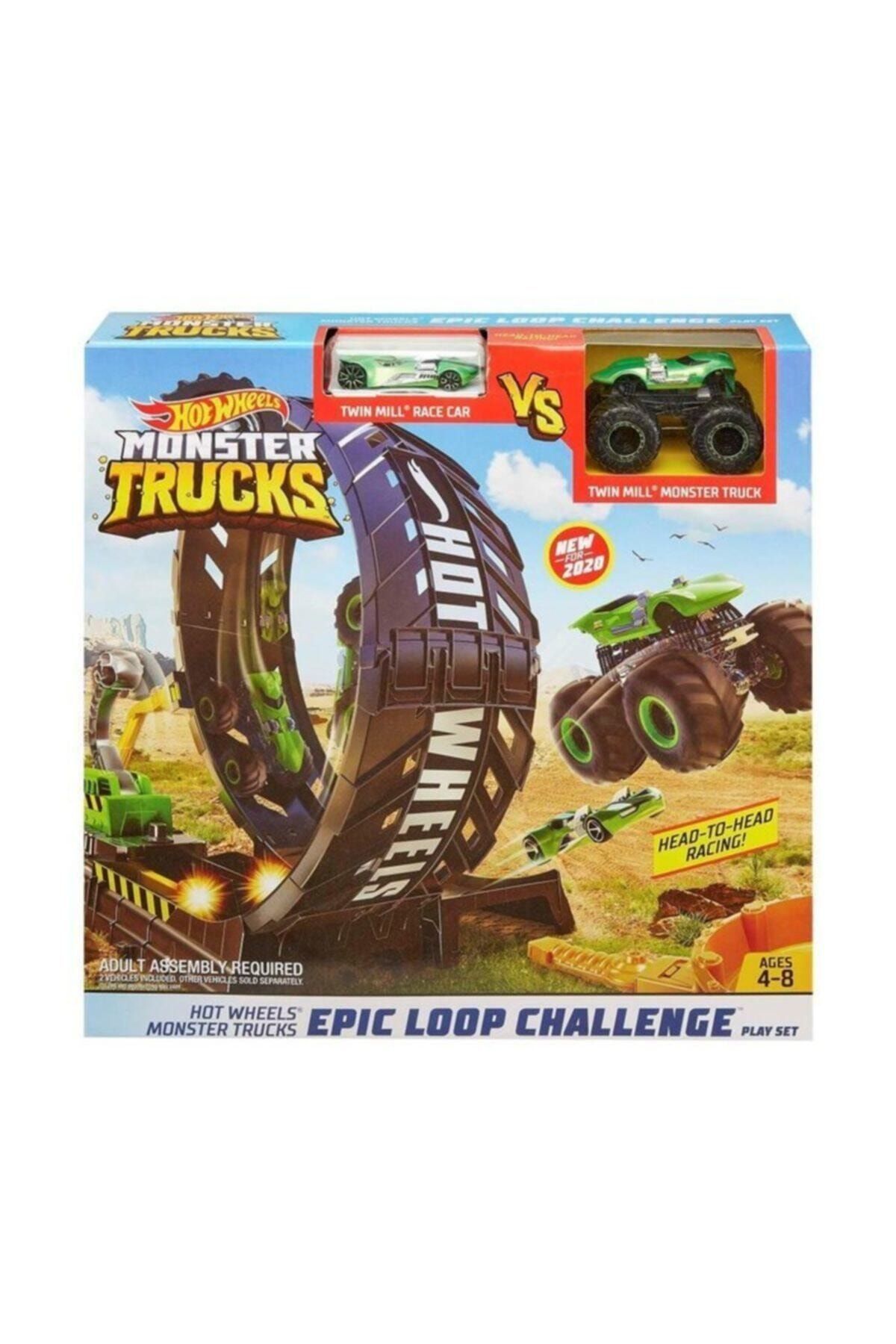 HOT WHEELS Monster Trucks Efsane Çember Aksiyonu Oyun Seti Gky00