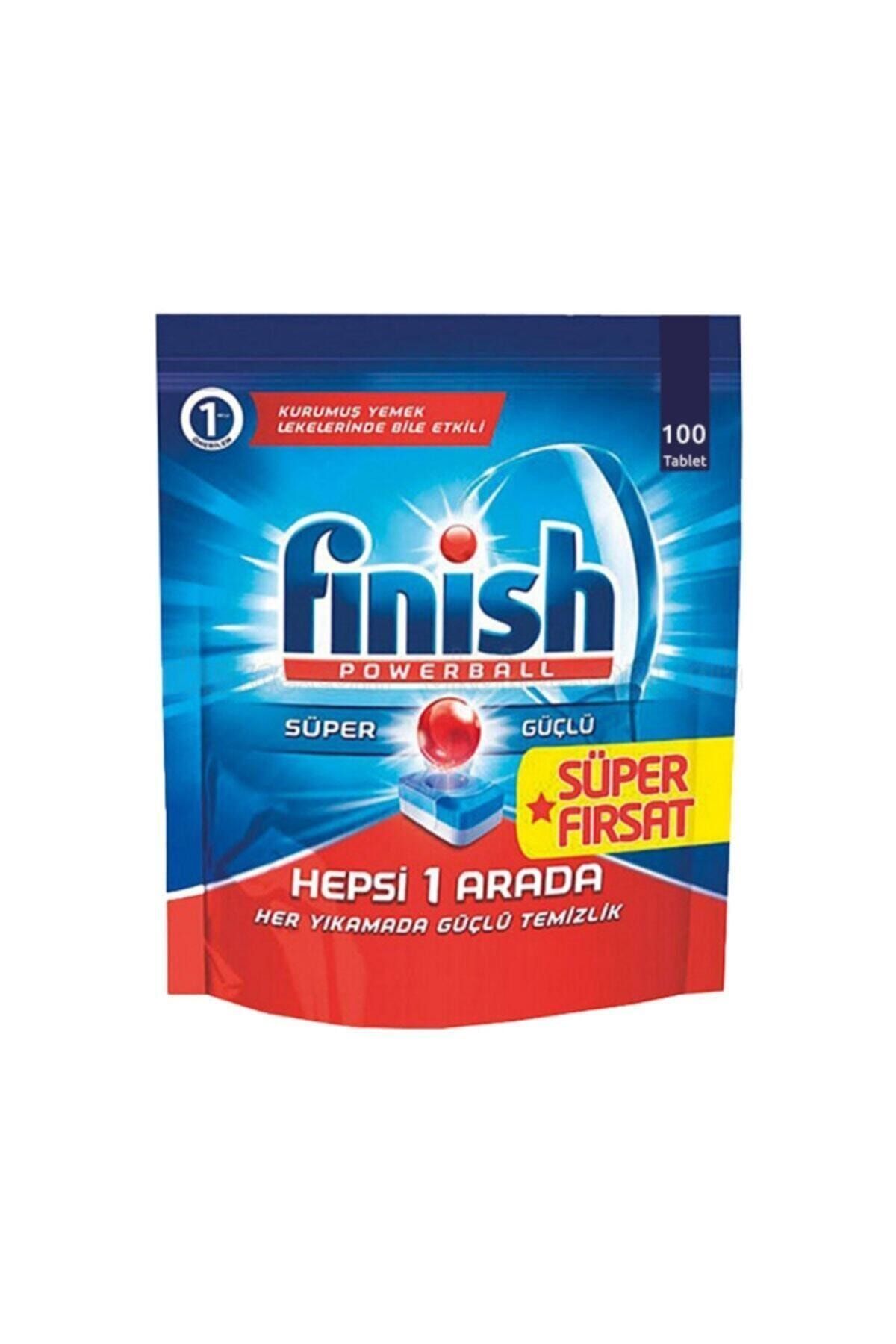 Calgonit Finish Hepsi Bir Arada 100'lü Tablet - 3 Adet