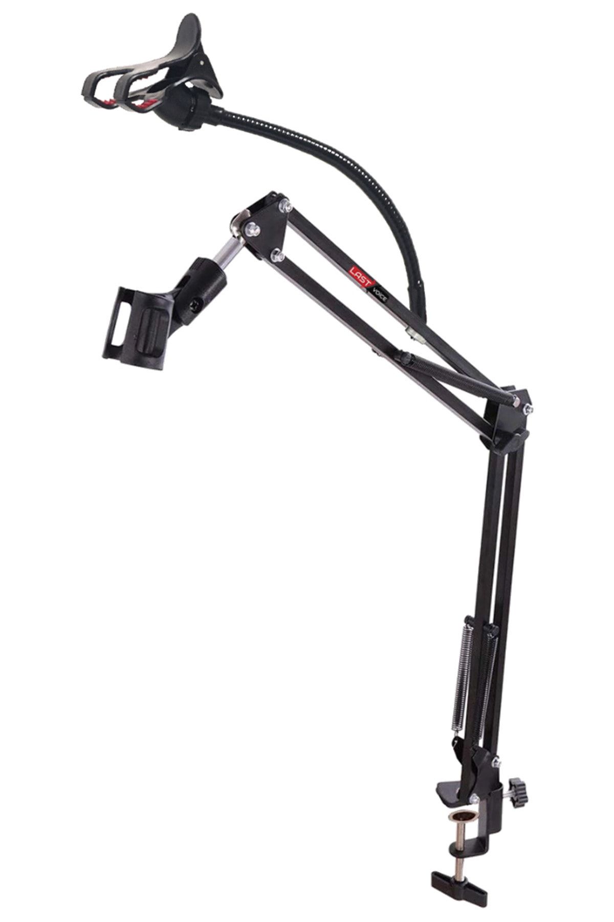 Lastvoice Nb44x  Telefon Tutuculu Masa Tipi Mikrofon Standı 35x35 cm