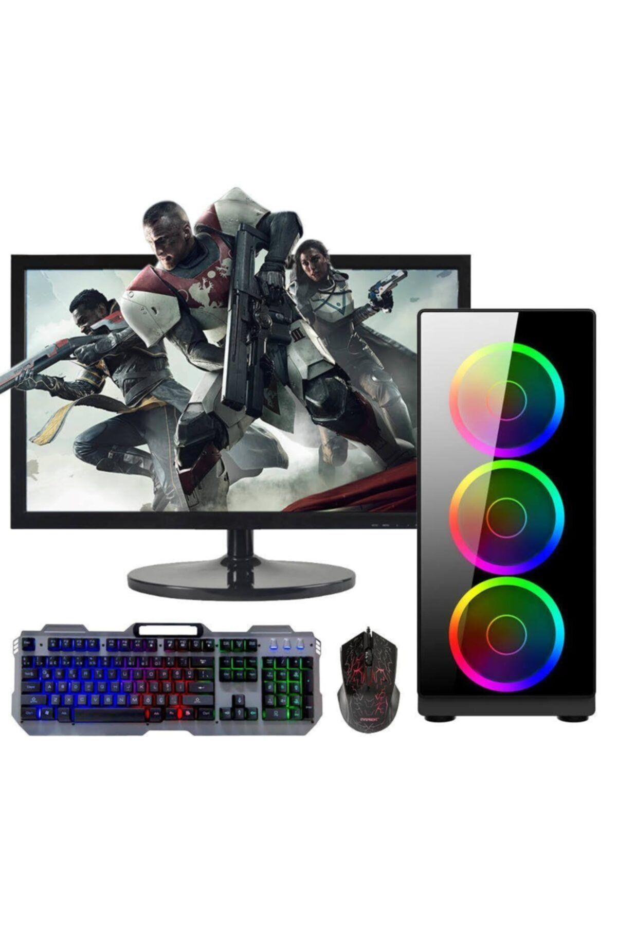 TURBOX Tx450 i7 3770S 8GB Ram 128GB SSD 1TB HDD 4GB GTX1050Ti 21.5\