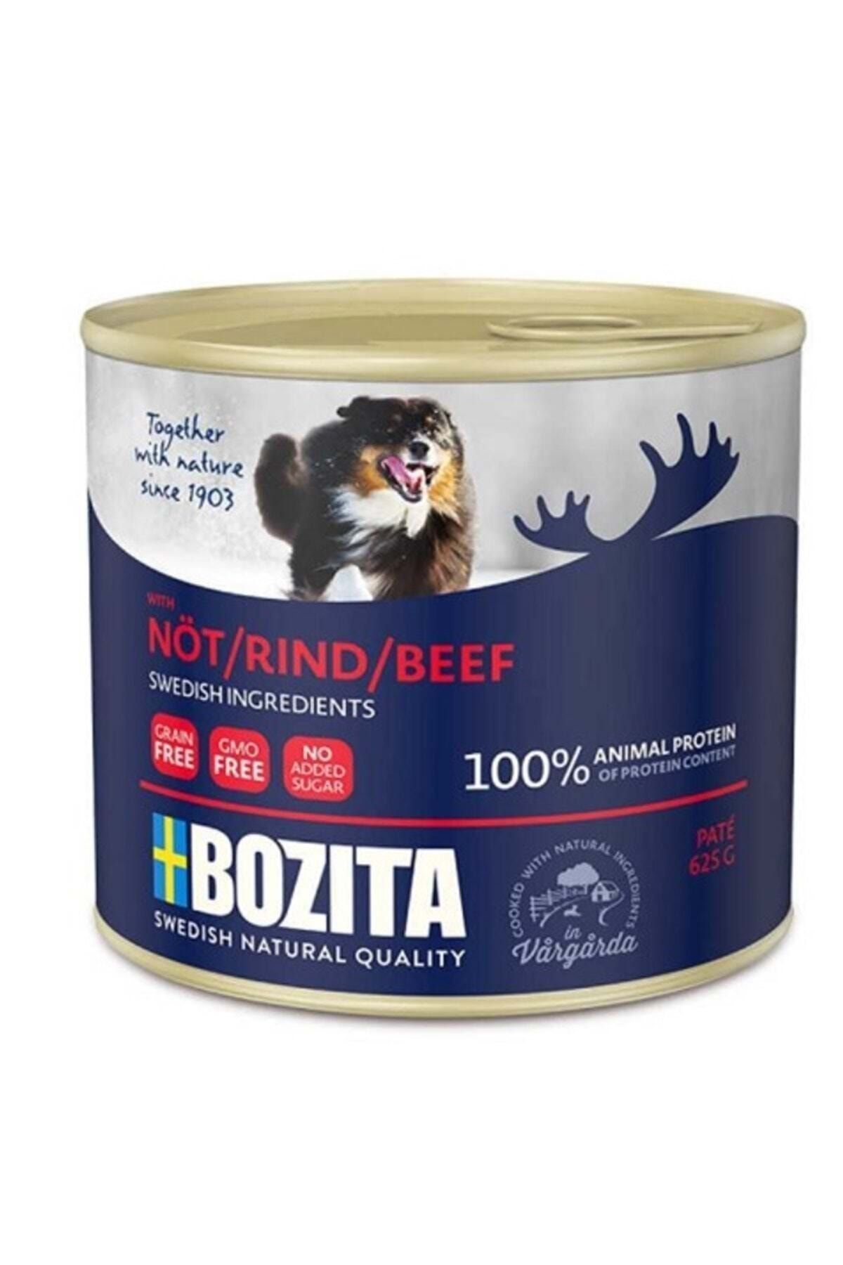 Bozita Tahılsız Ren Geyiği Etli Köpek Konserve Maması 625 gr