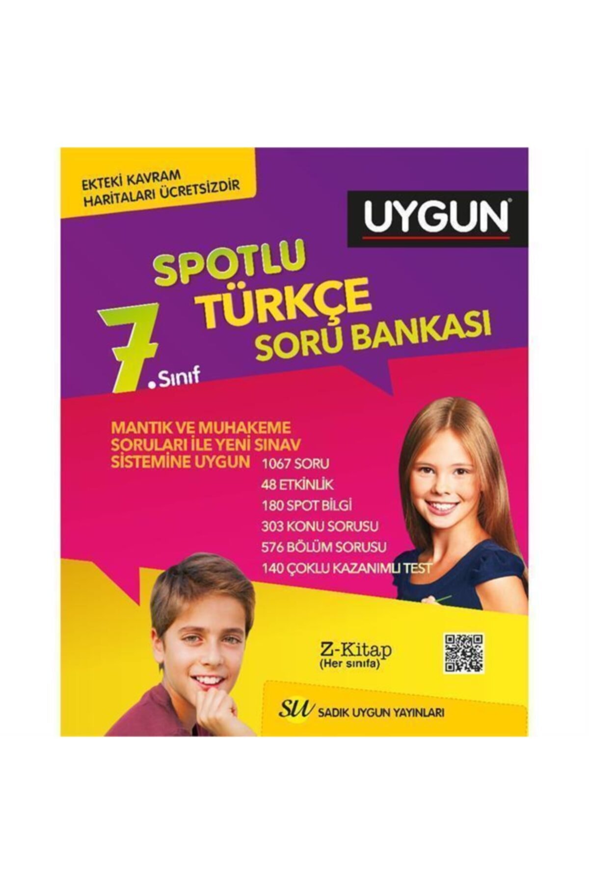 Sadik Uygun Yayinlari 7 Sinif Turkce Spotlu Soru Bankasi Fiyati Yorumlari Trendyol