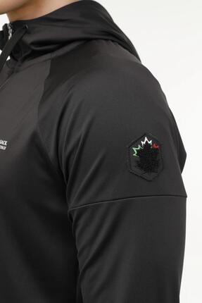 ML RENATO 18SD1155 4FX Siyah Erkek Eşofman Üstü 101570776 Image 4