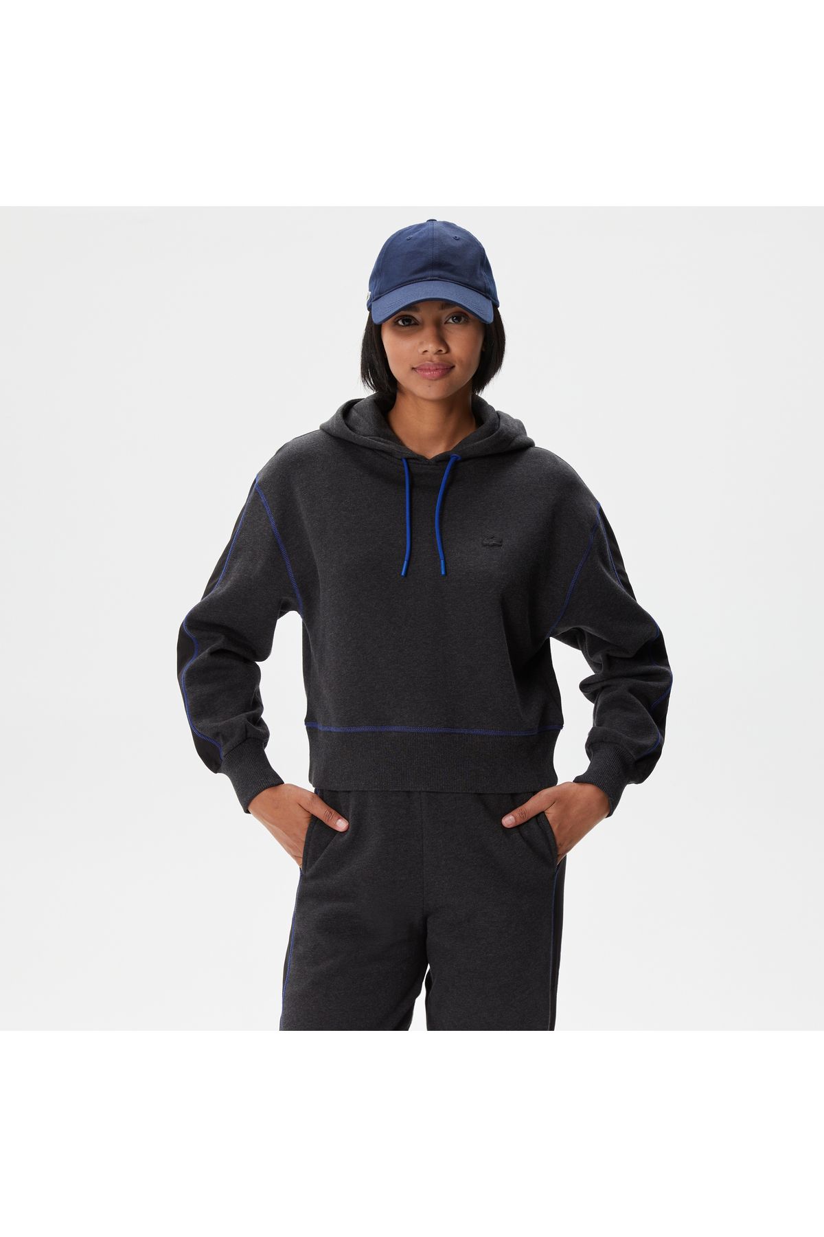 Lacoste sweat suit womens sales