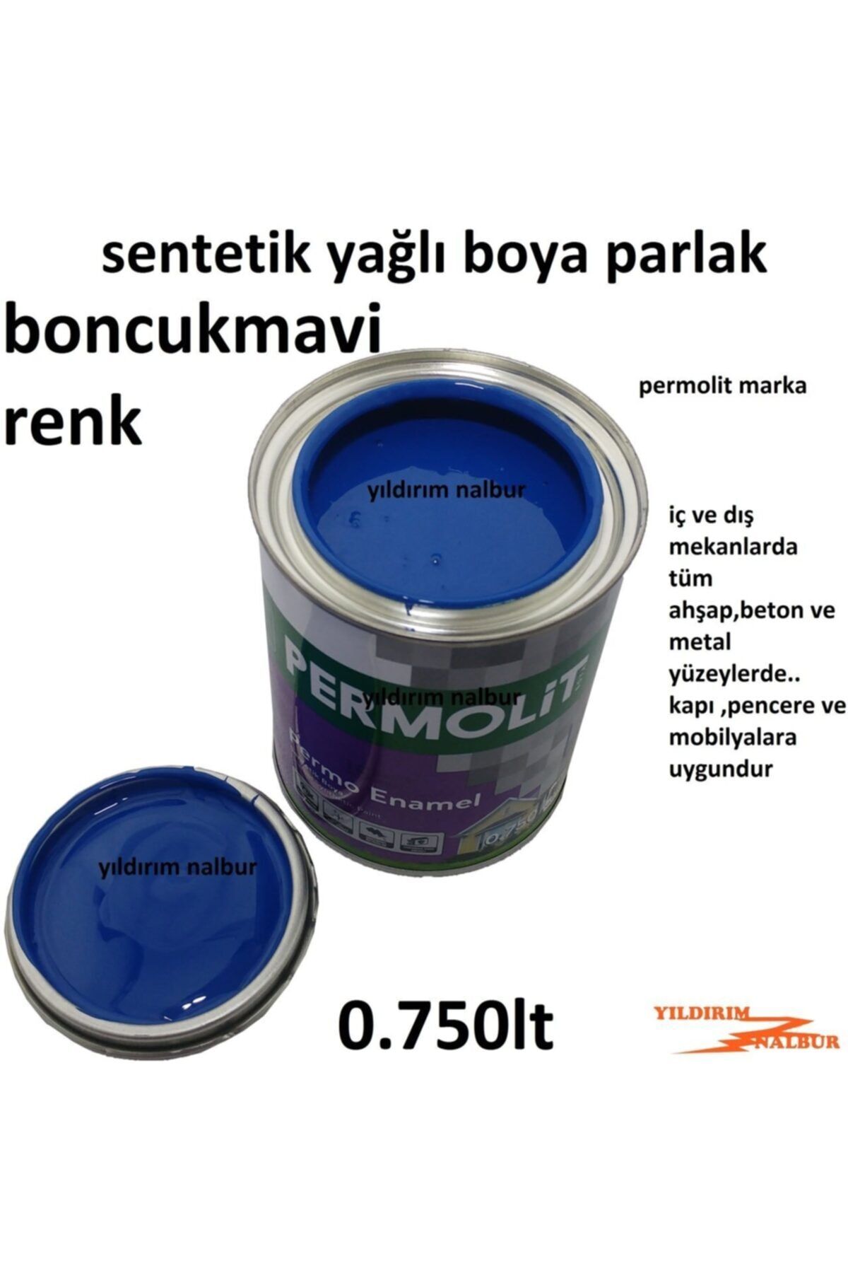 permolit mavi sentetik yagli boya 0 750 lt ahsap metal boya fiyati yorumlari trendyol