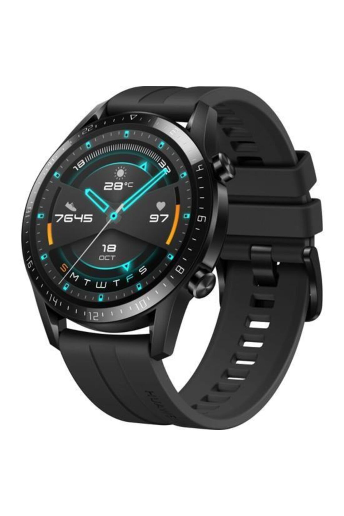 Watch GT 2 46 mm Sport Akıllı Saat Siyah GPS