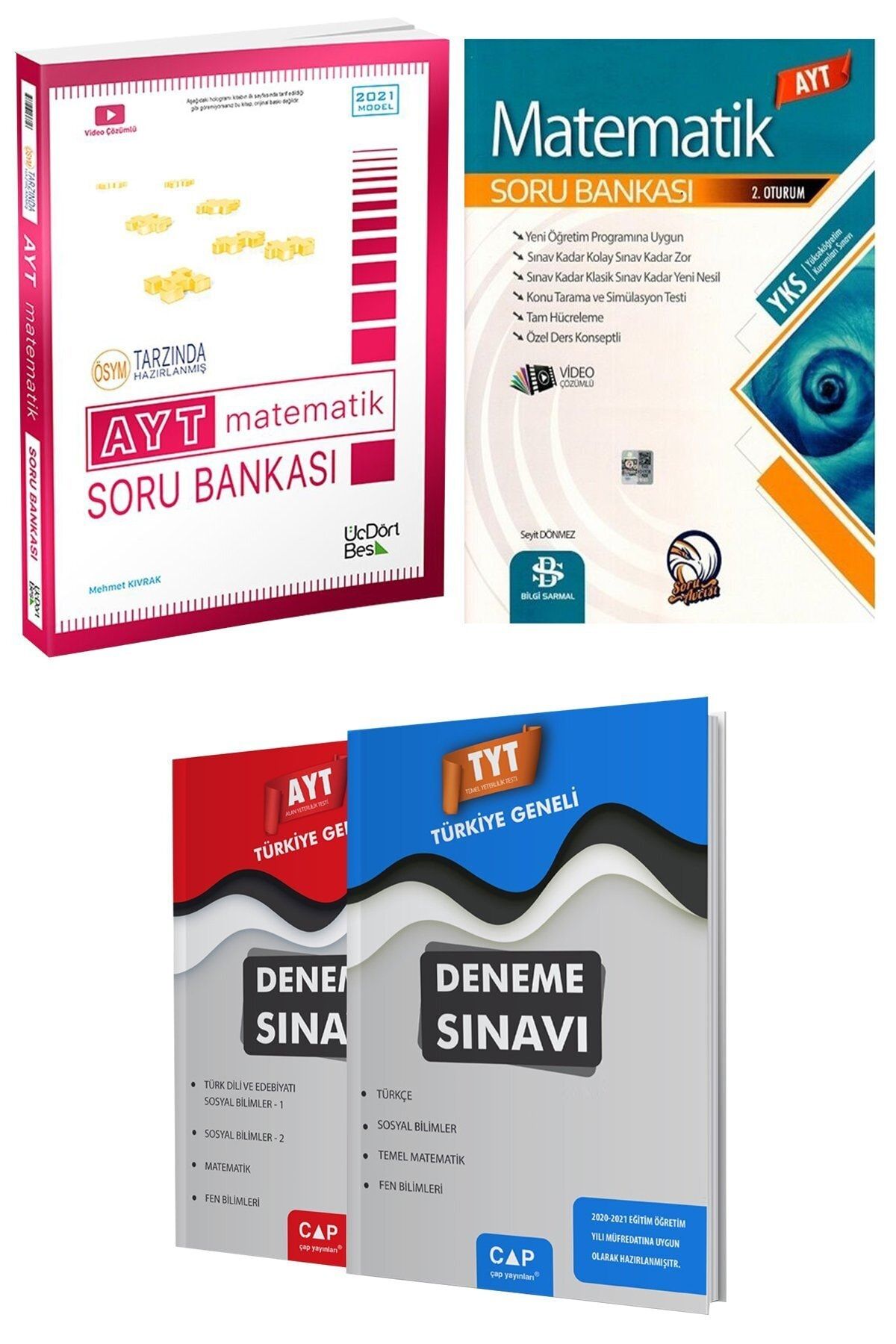 Isler Ayt Matematik Sarmal Ayt Matematik Soru Bankasi Seti Trendyol