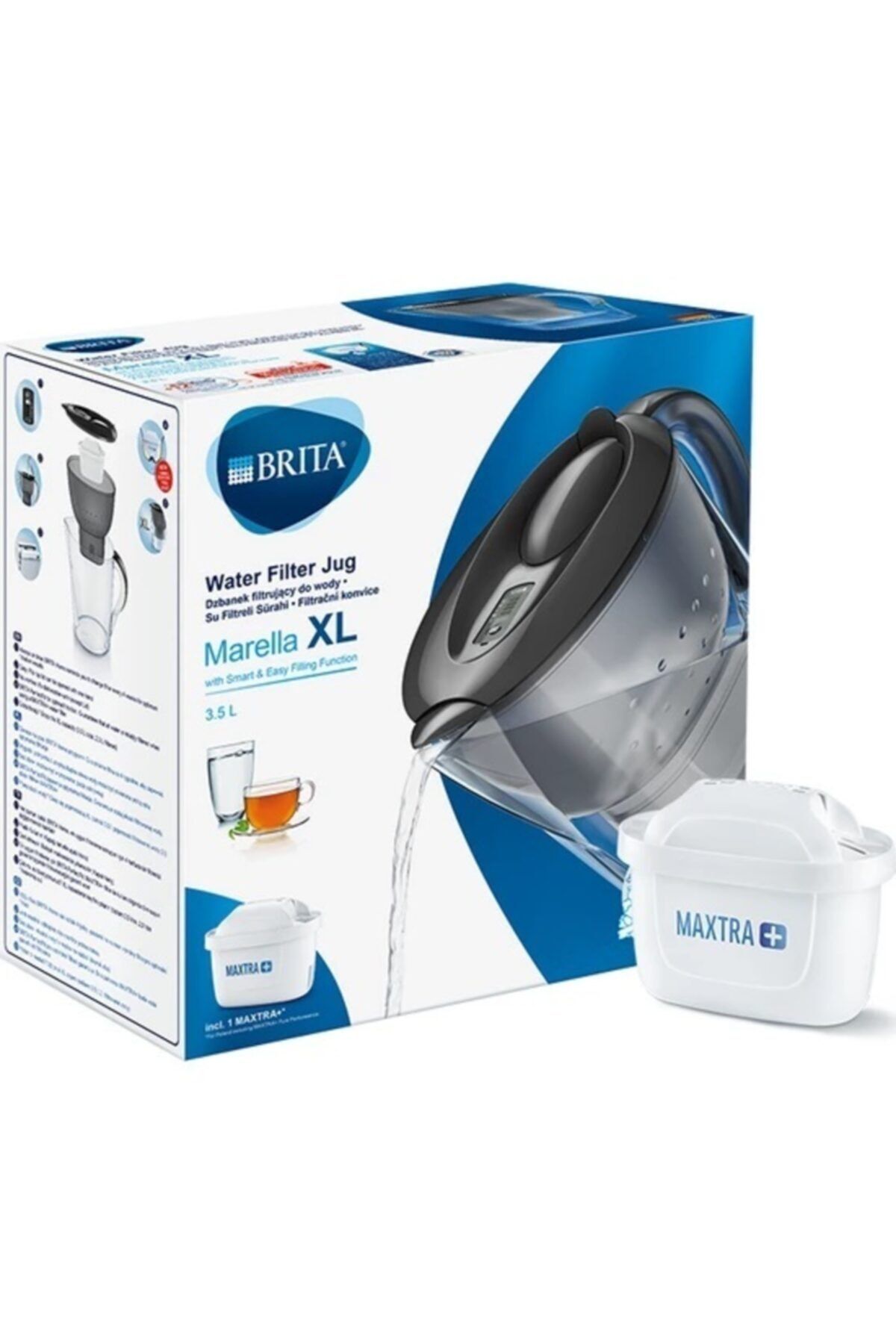 brita grafit marella xl 3 yedek filtreli su aritmali surahi fiyati yorumlari trendyol