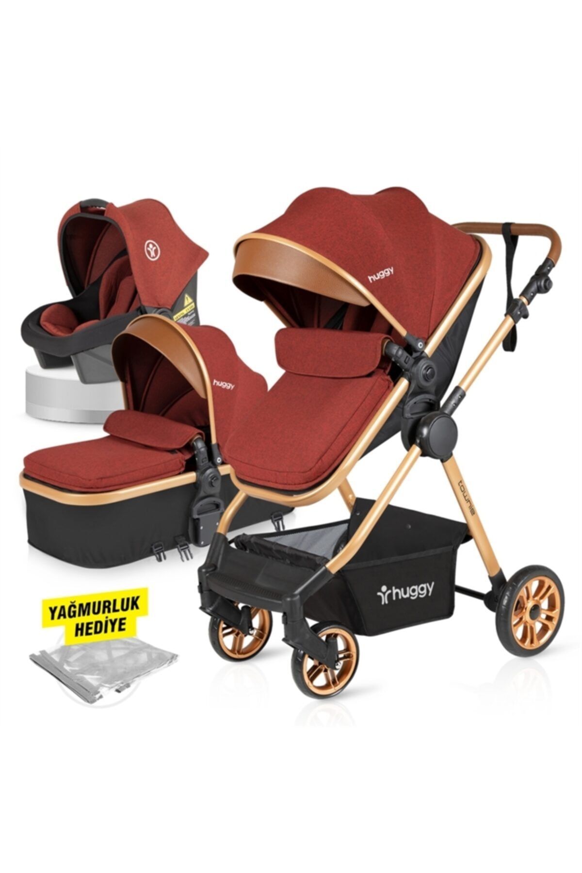 huggy townie 4 in 1 travel bebek arabasi fiyati yorumlari trendyol