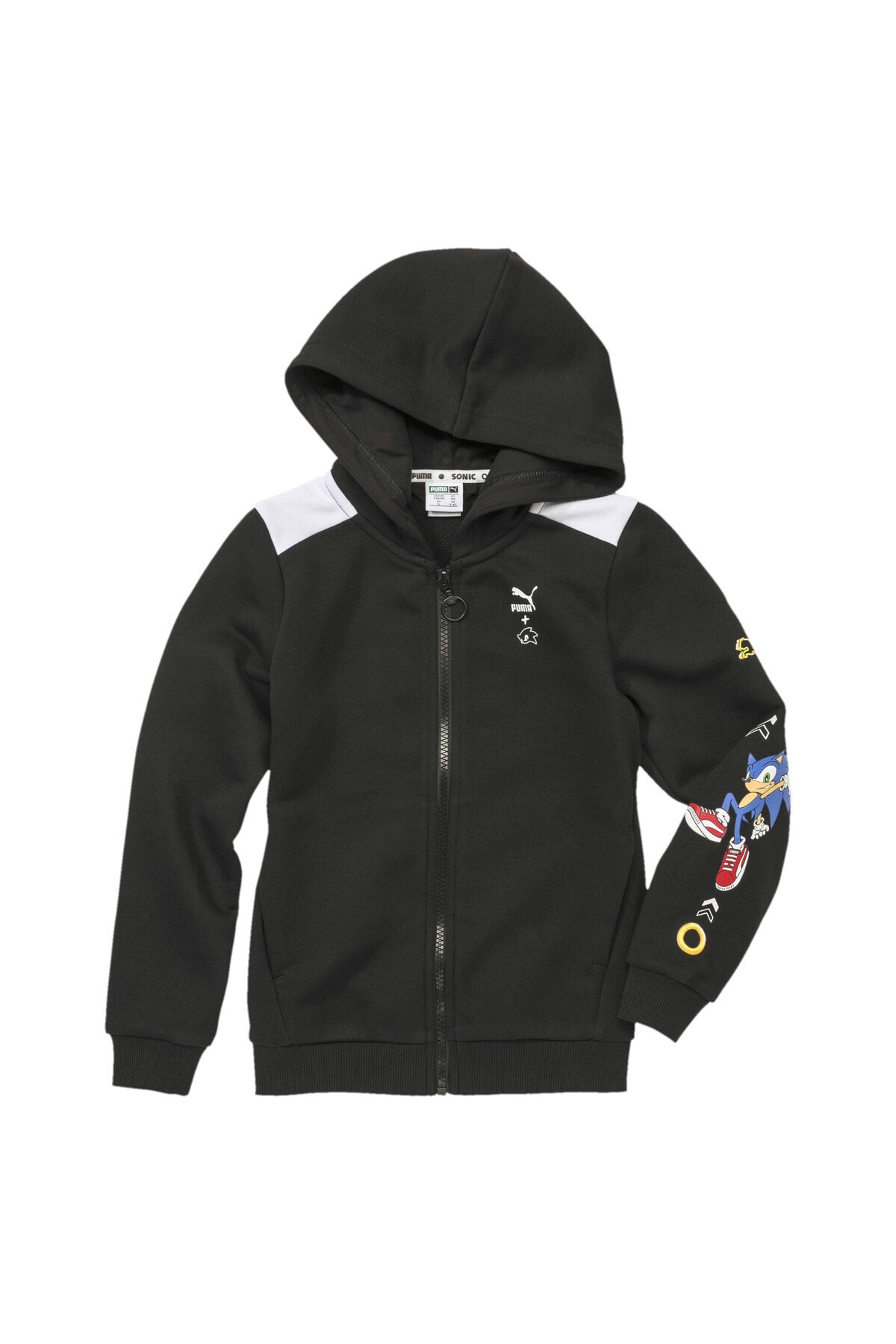 Puma x SONIC Kapüşonlu Erkek Çocuk Ceket