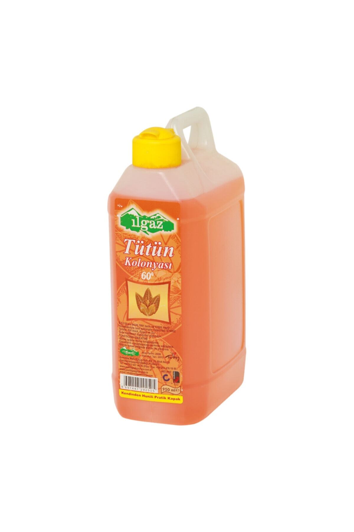 ILGAZ 950ml Bidon Tütün Kolonya 8697447292505x
