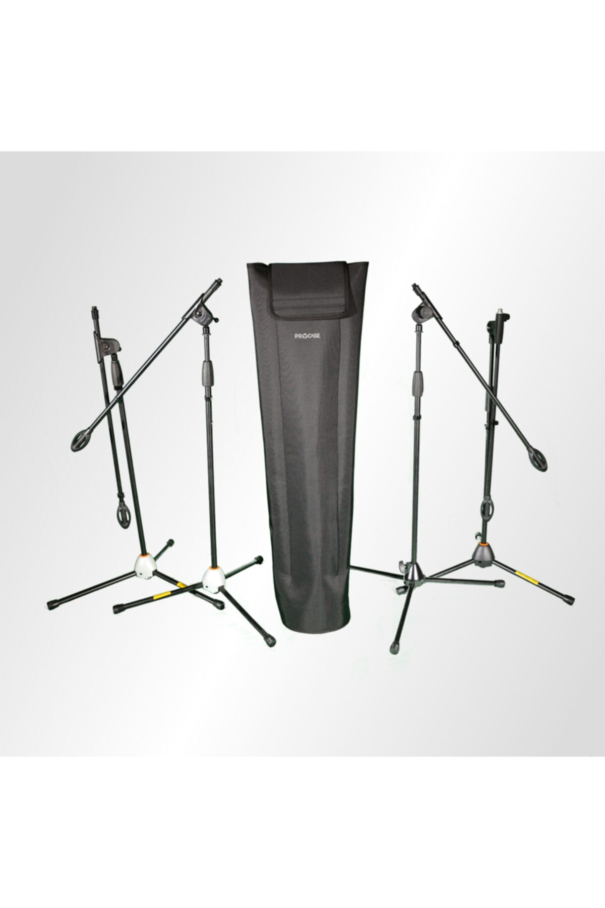 PROCASE Mikrofon Ayakları Için Soft Case (4'lü Kapasite)