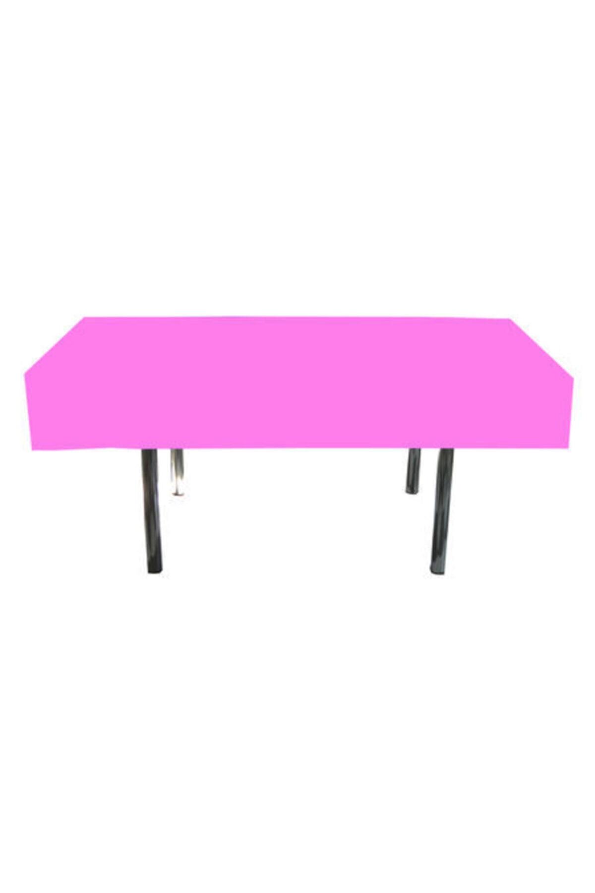 whiteavm Pembe Desensiz Masa Örtüsü 137x183 cm P1