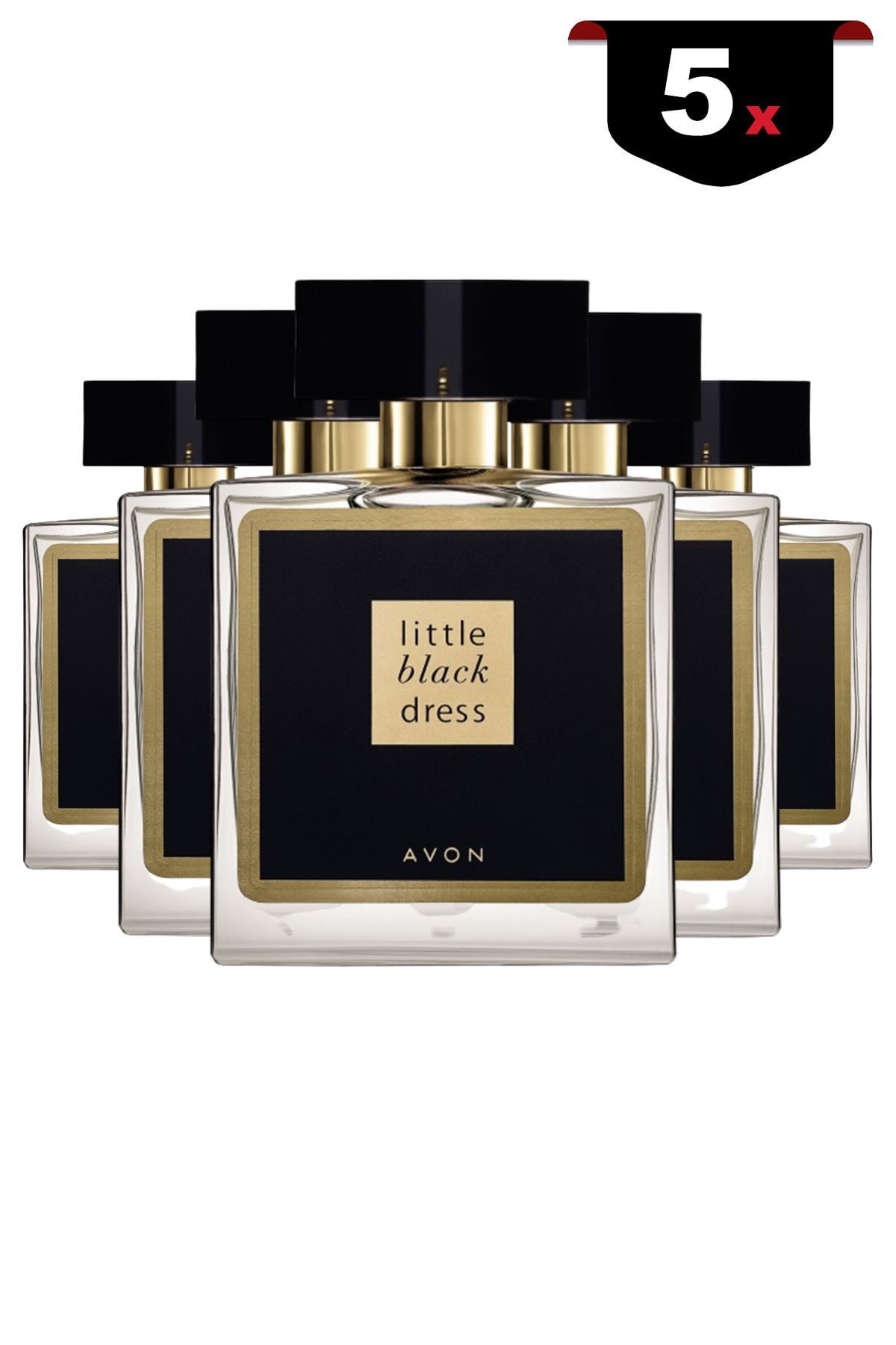 AVON 8529 Little Black Dress Kadın Edp 50 Ml Beşli Set